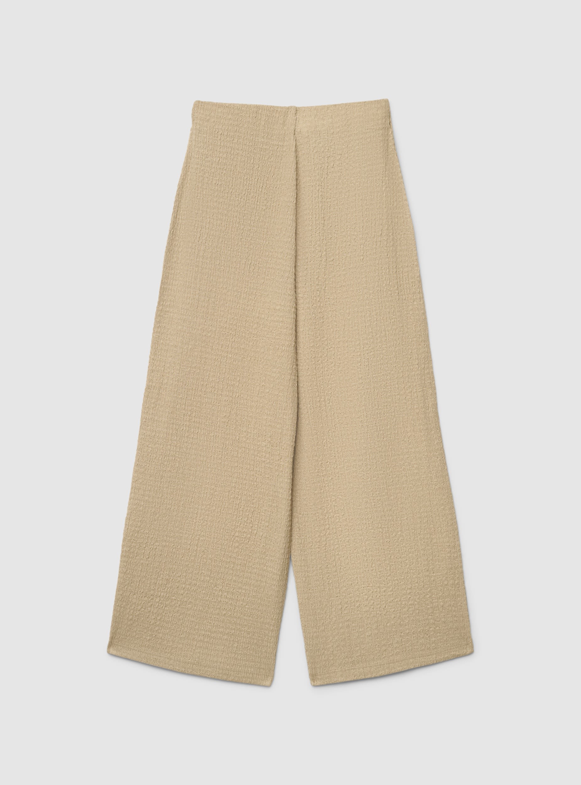 Pantaloni crop a tinta unita - Image 6