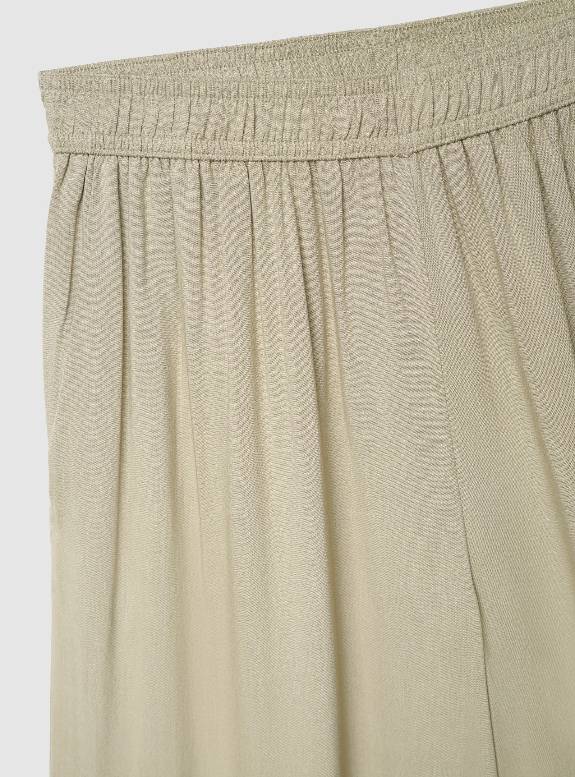 Pantaloni crop palazzo a tinta unita - Image 5