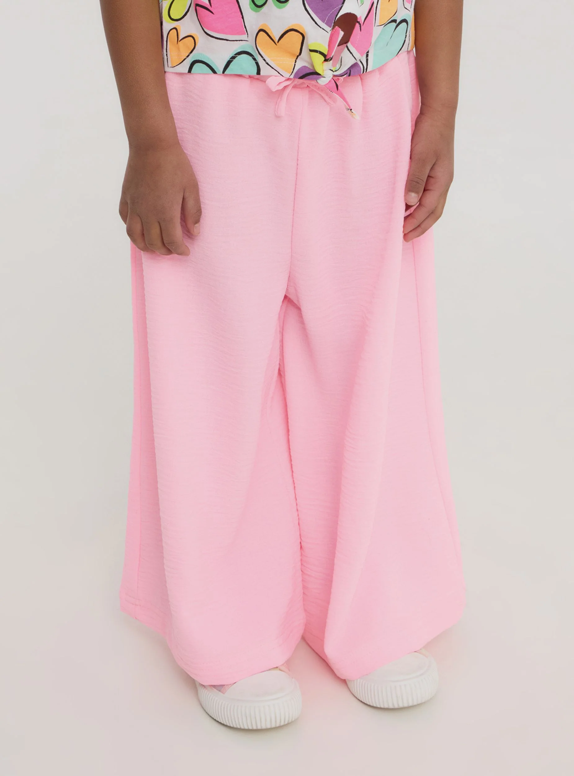 Pantaloni culotte con coulisse - Image 2