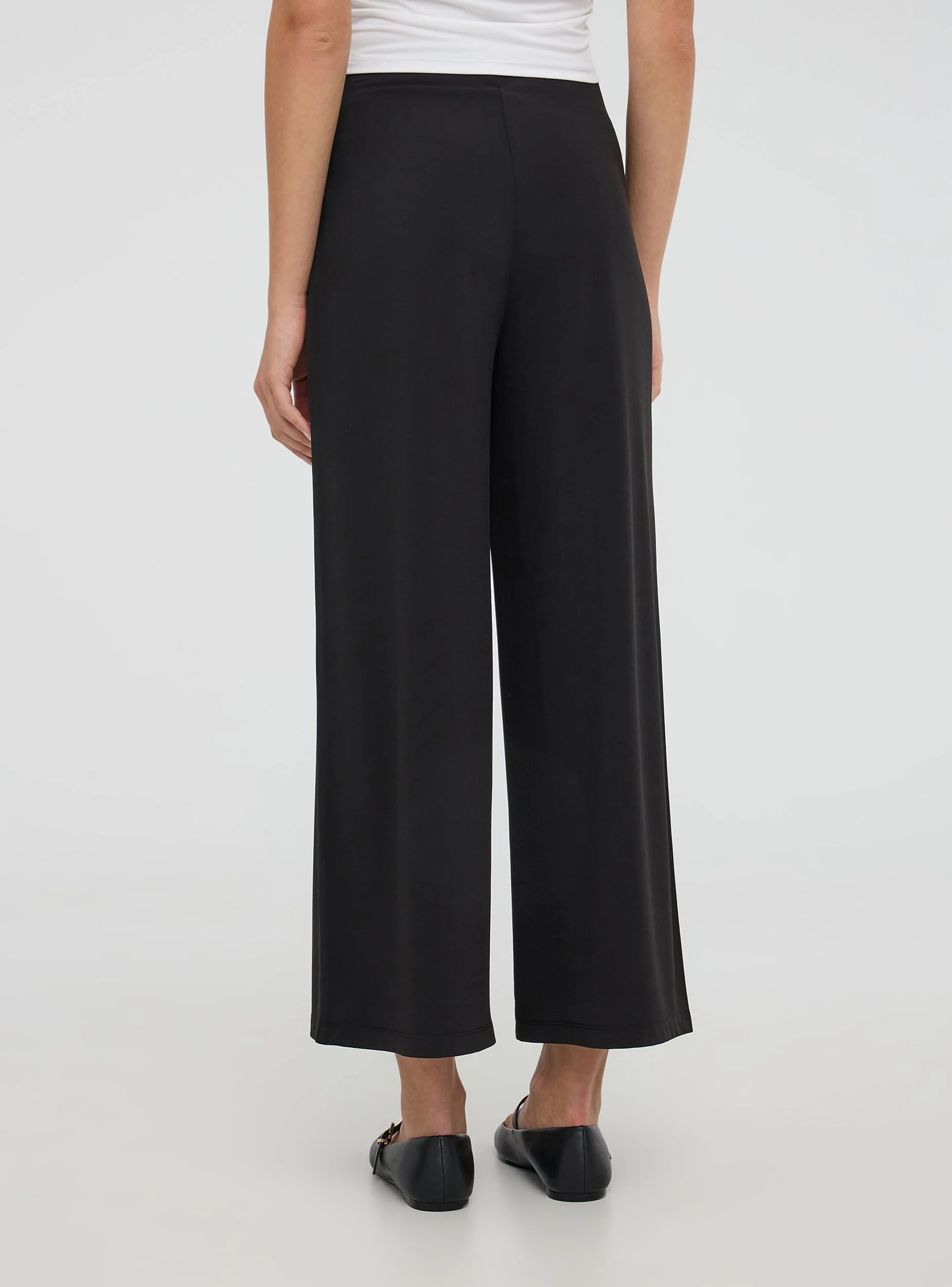 Pantaloni culotte crop - Image 2