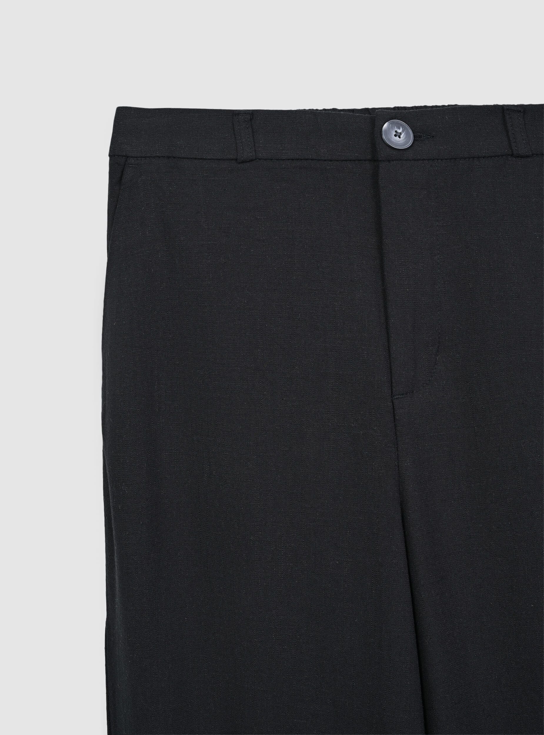 Pantaloni dad fits misto lino - Image 6