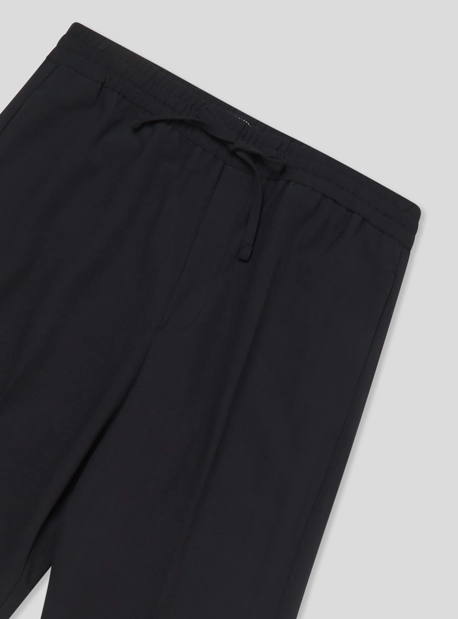 Pantaloni in poliviscosa con coulisse