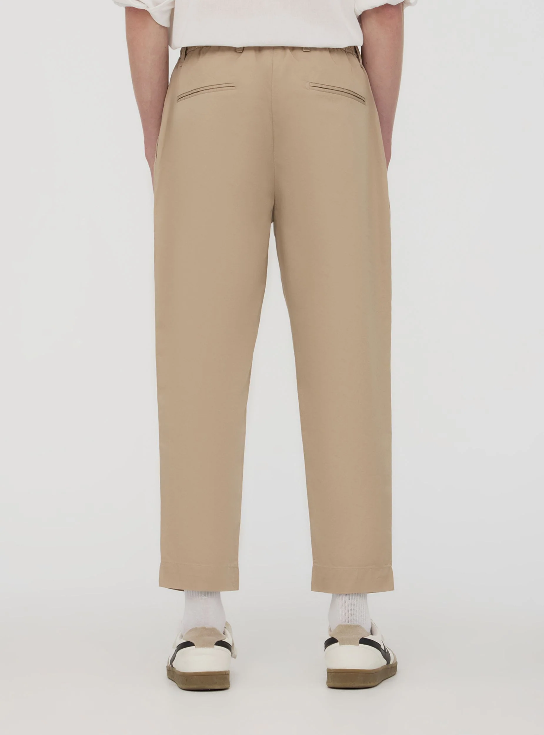 Pantaloni in twill di cotone