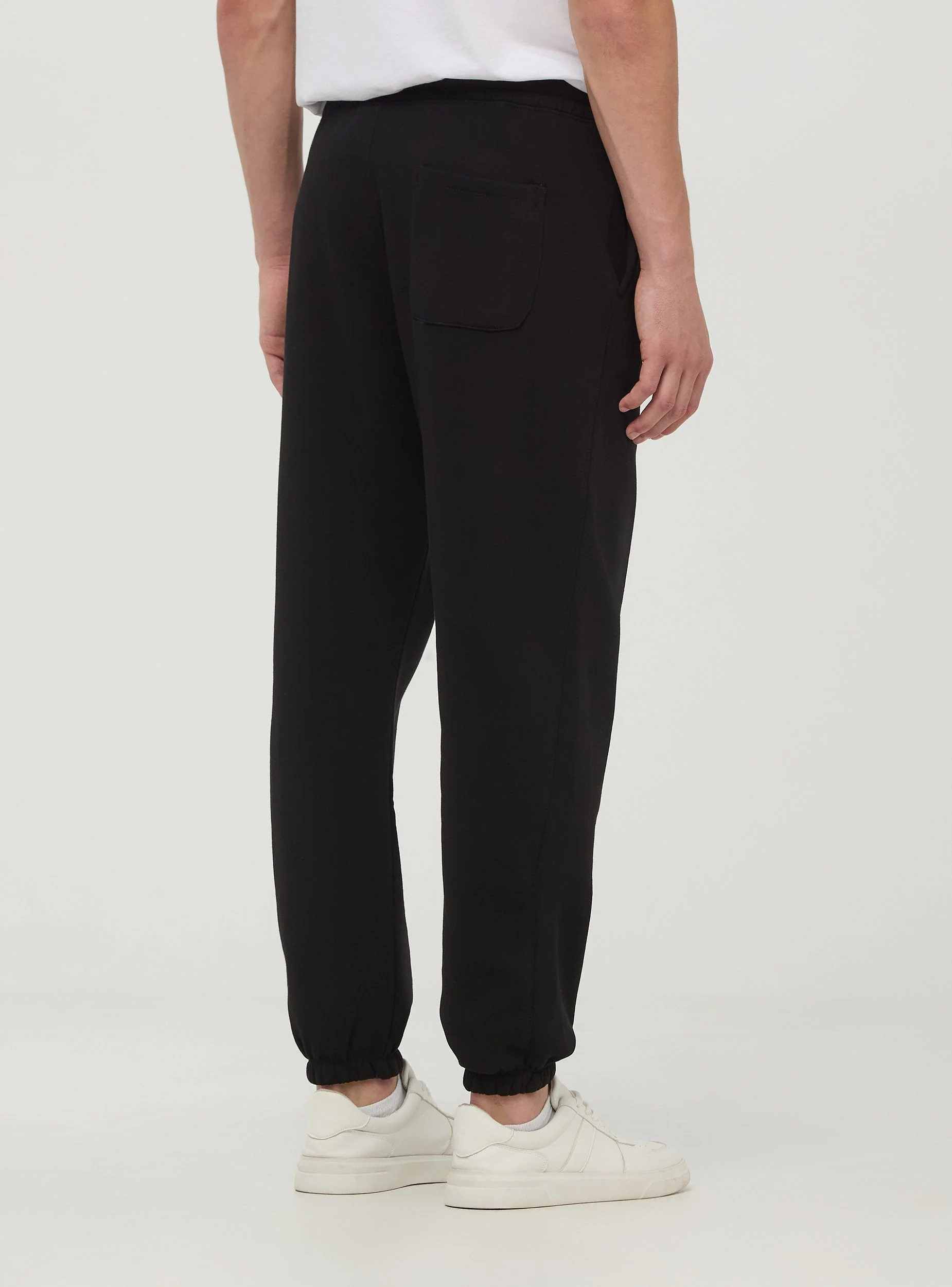 Pantaloni jogger a tinta unita - Image 2