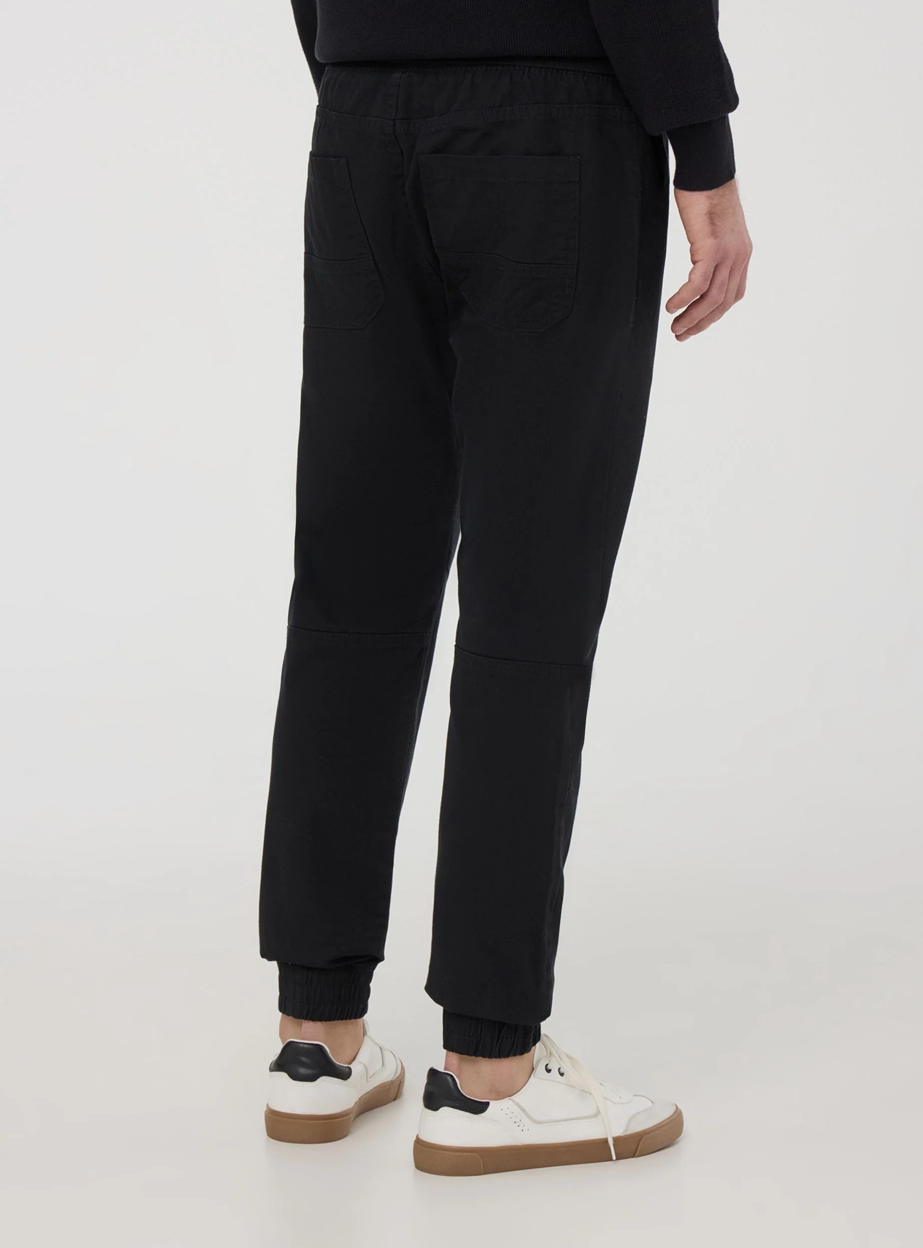 Pantaloni jogger con coulisse e polsini - Image 2