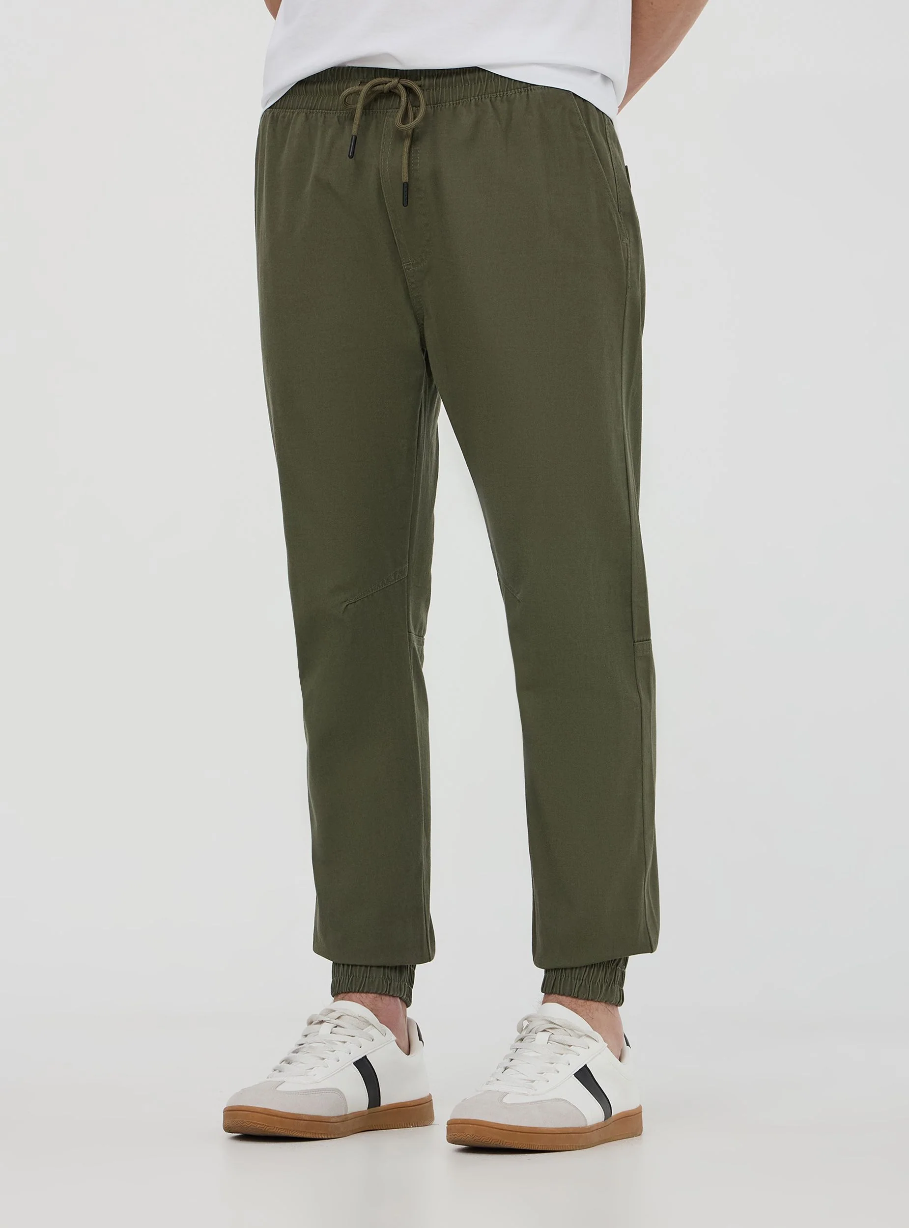 Pantaloni jogger con coulisse e polsini - Image 7