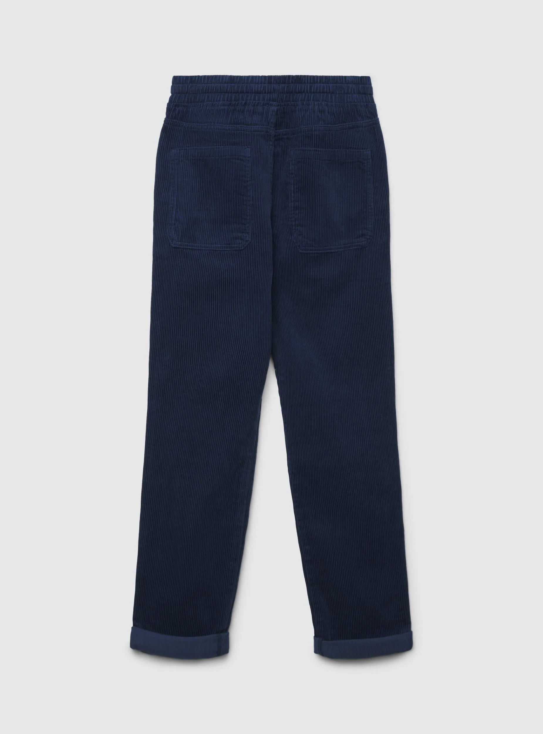Pantaloni jogger effetto velluto - Image 4