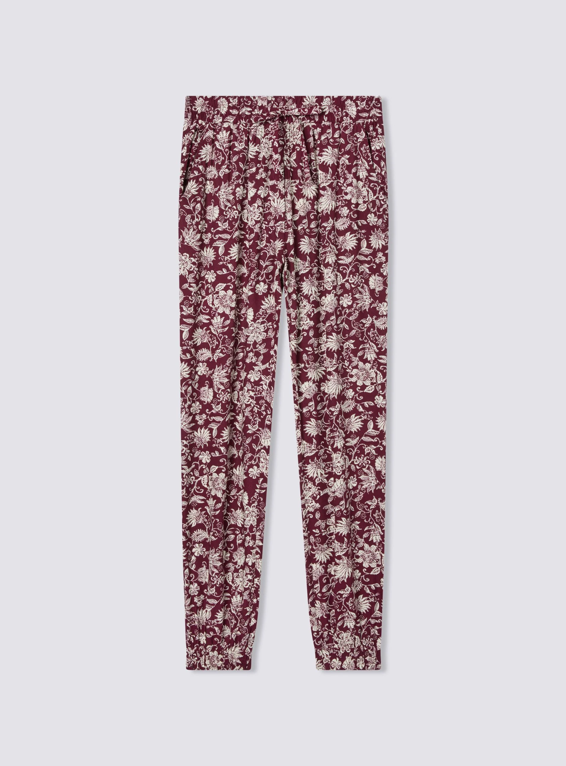Pantaloni jogger fantasia ramage - Image 7