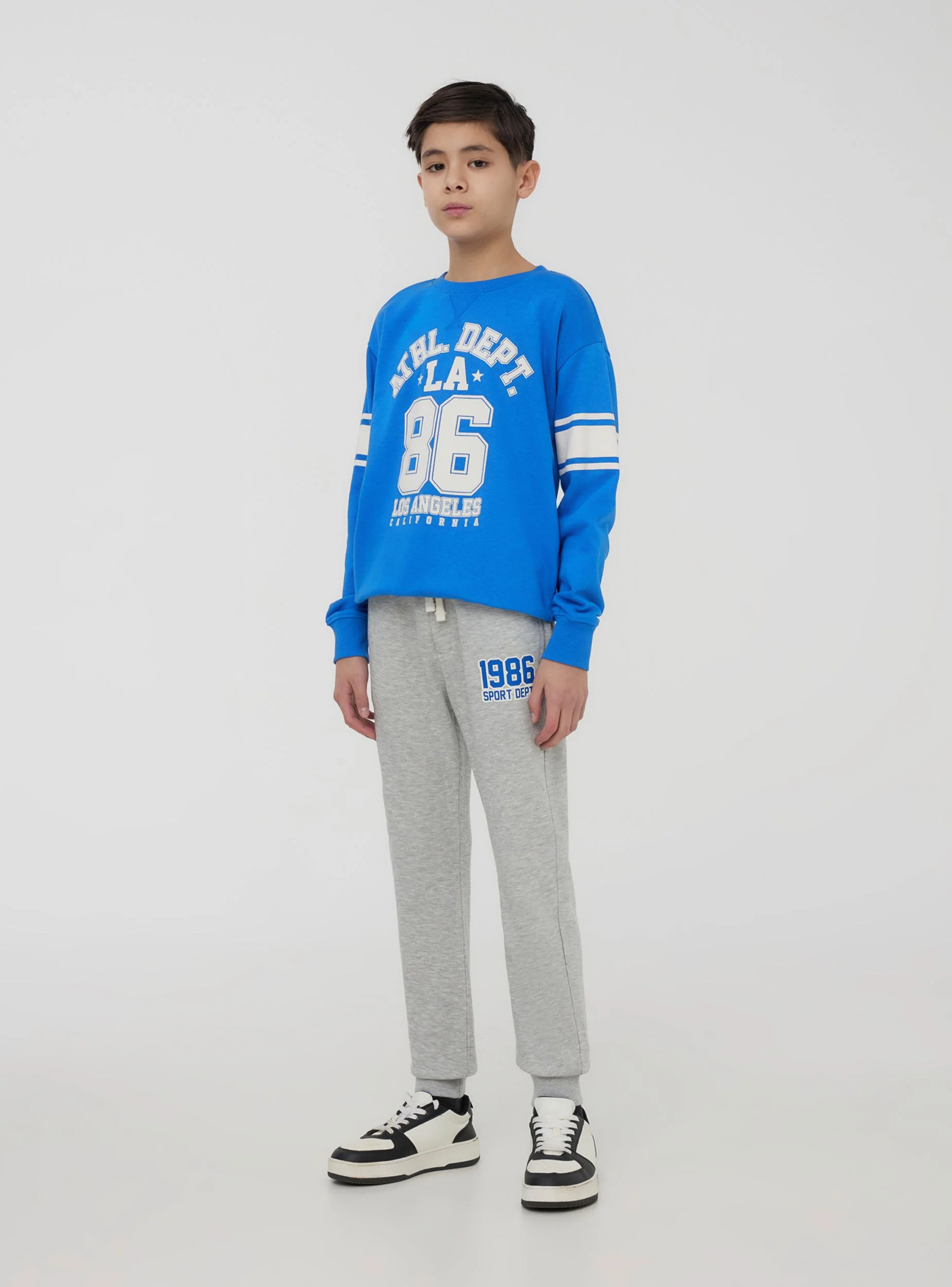 Pantaloni leggeri della tuta con stampa sportiva - Image 3