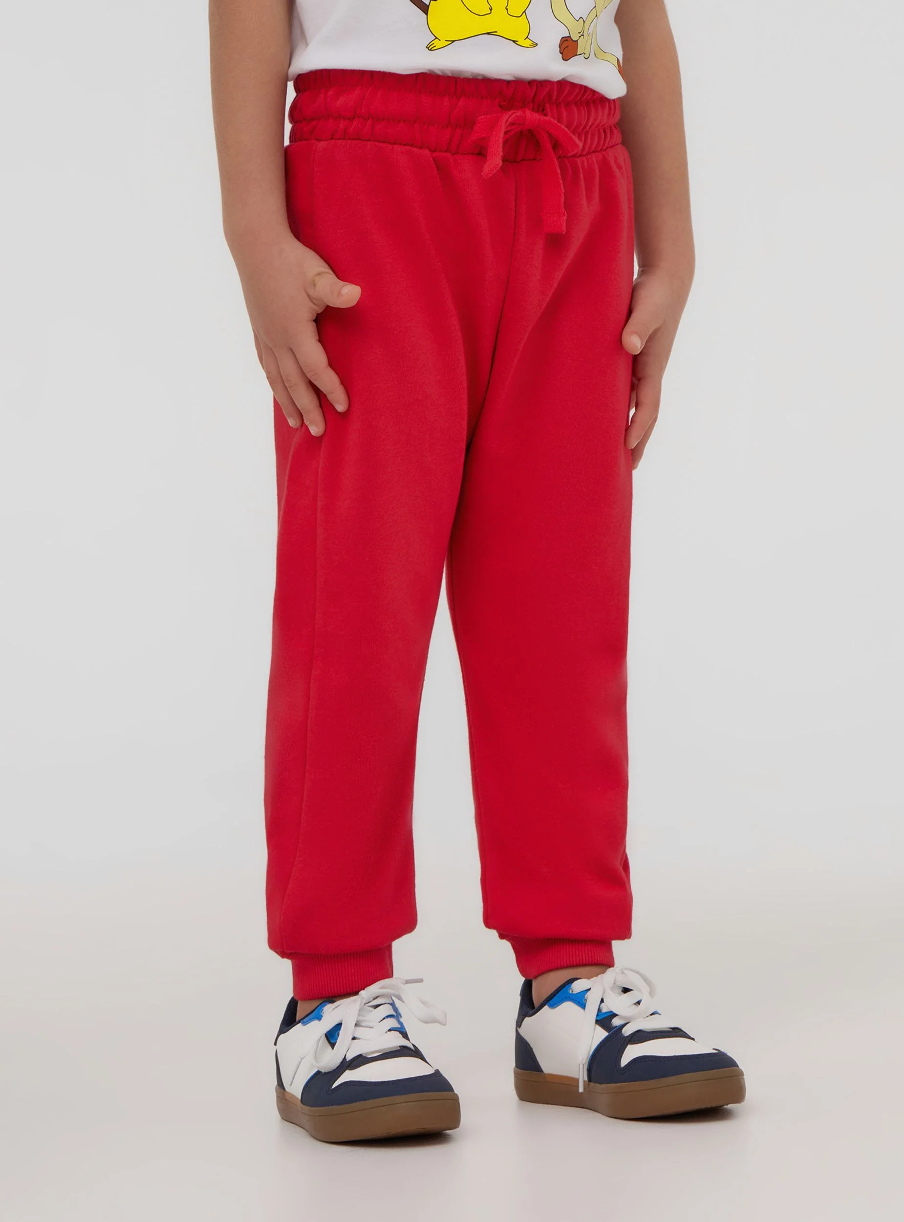 Pantaloni leggeri tuta con coulisse e tasca sul retro - Image 2