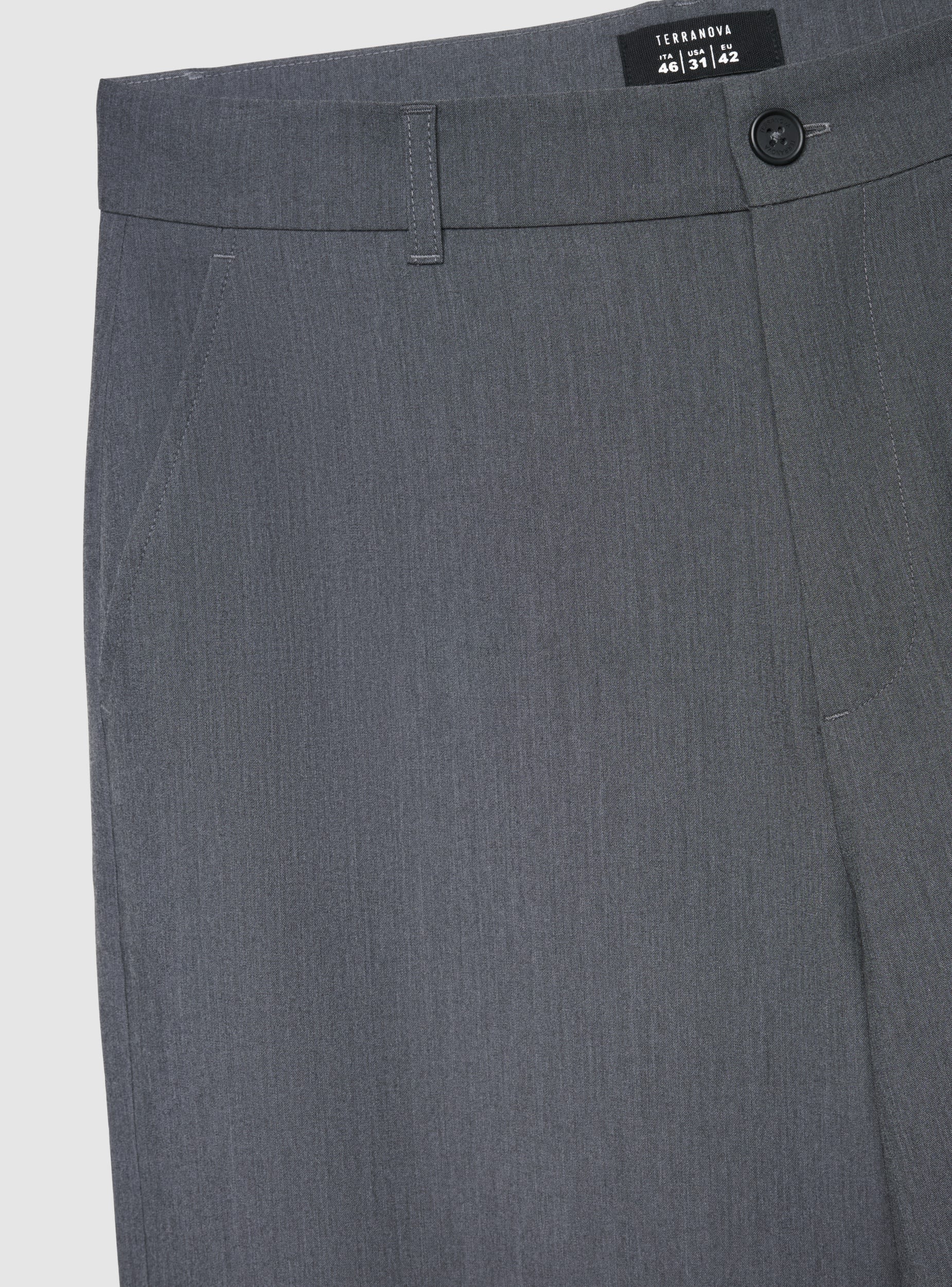 Pantaloni lunghi baggy a tinta unita - Image 7
