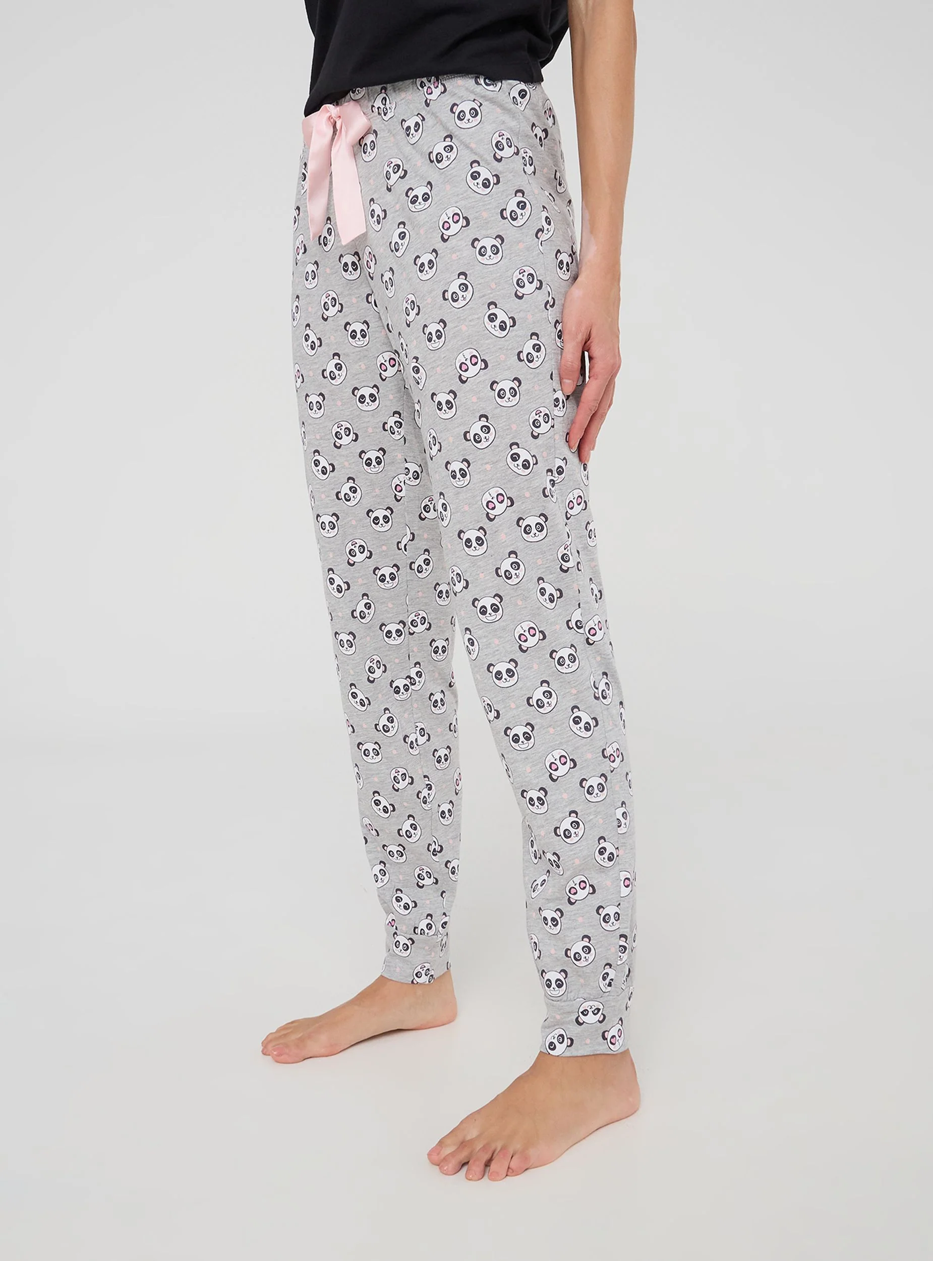 Pantaloni lunghi pigiama con stampa animaletti - Image 2