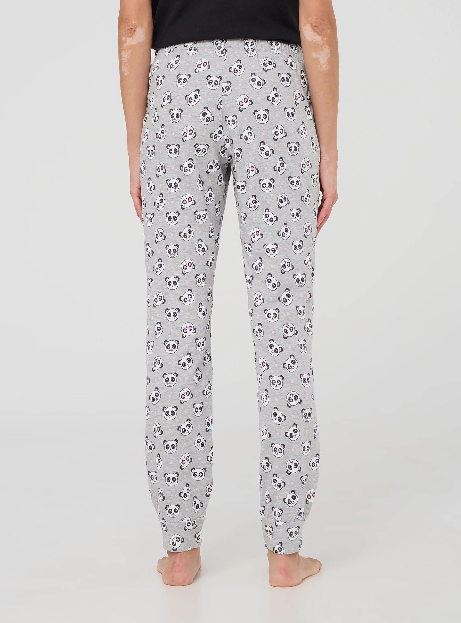 Pantaloni lunghi pigiama con stampa animaletti - Image 3