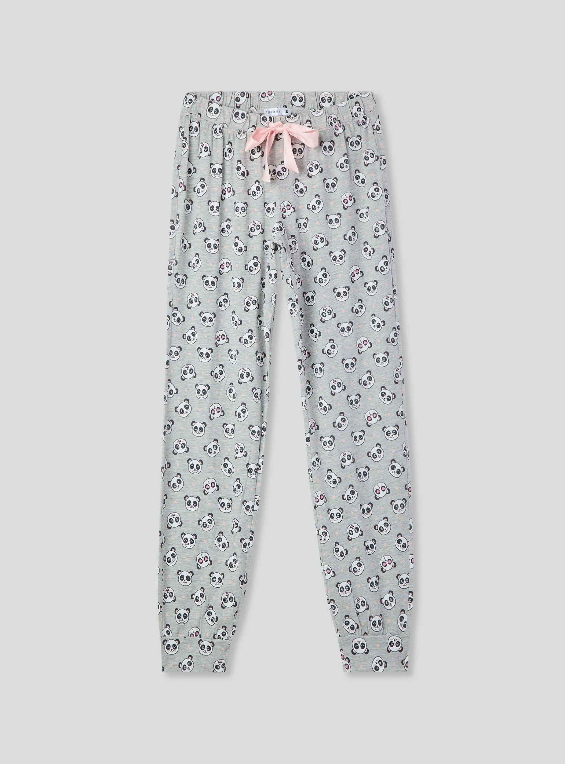 Pantaloni lunghi pigiama con stampa animaletti - Image 4