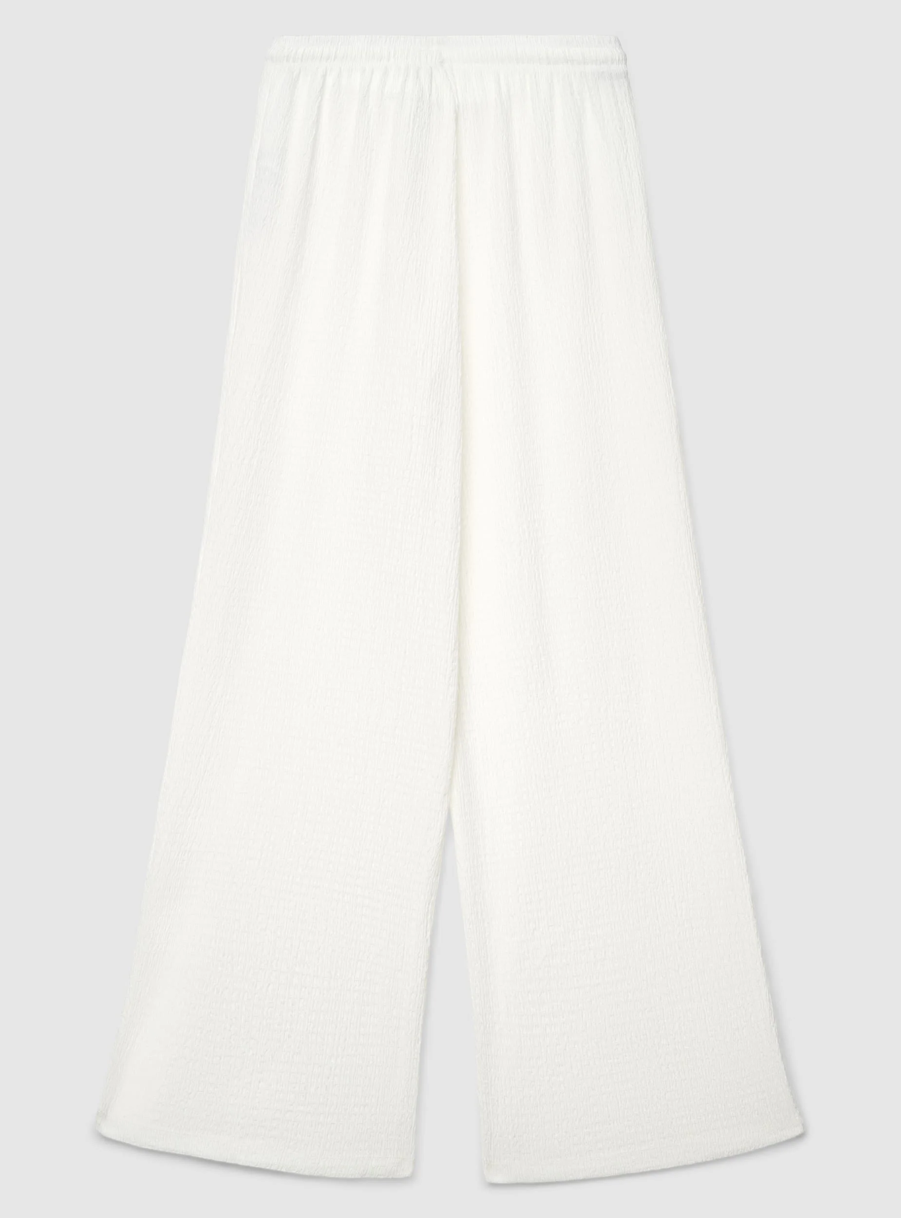 Pantaloni maxi wide leg effetto crinkle - Image 5