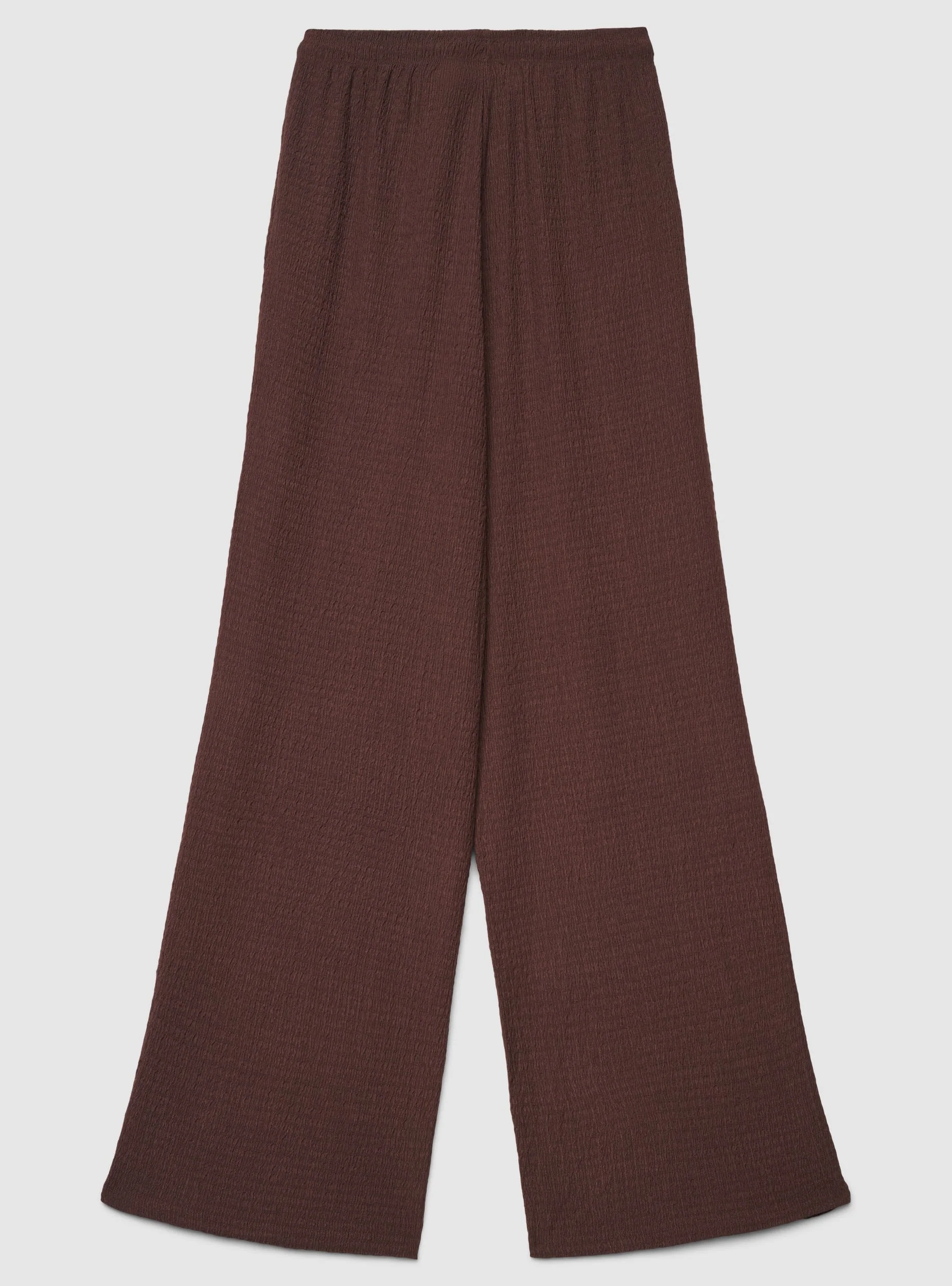 Pantaloni maxi wide leg effetto crinkle - Image 7