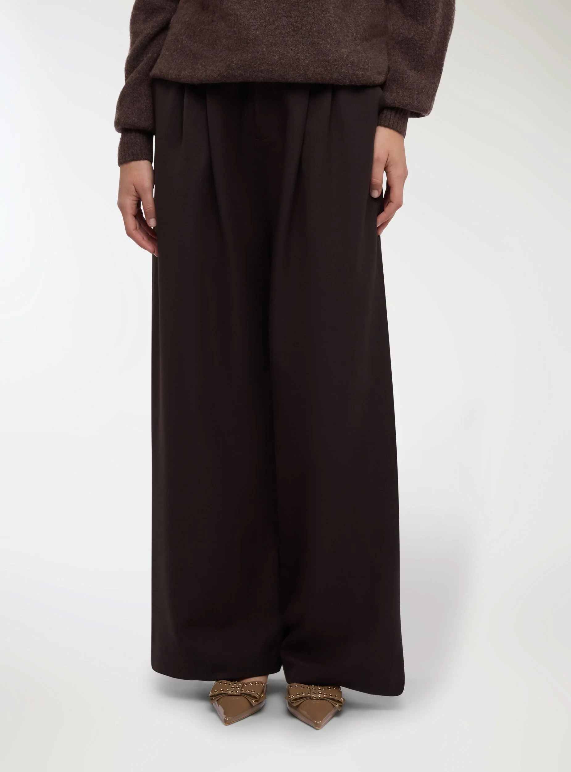 Pantaloni palazzo con coulisse - Image 2