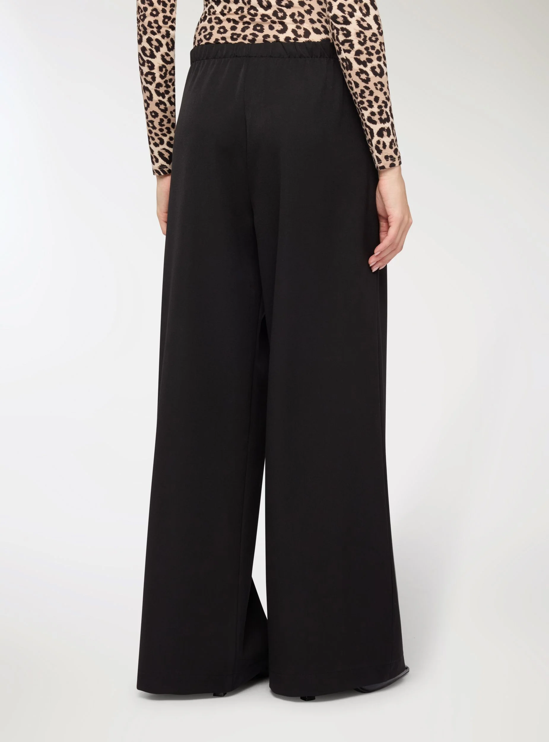 Pantaloni palazzo con coulisse