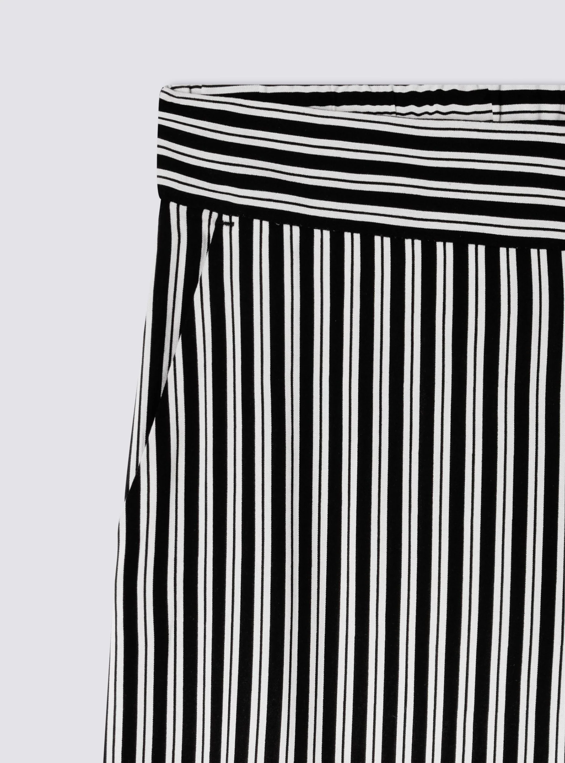 Pantaloni palazzo crop a righe - Image 6