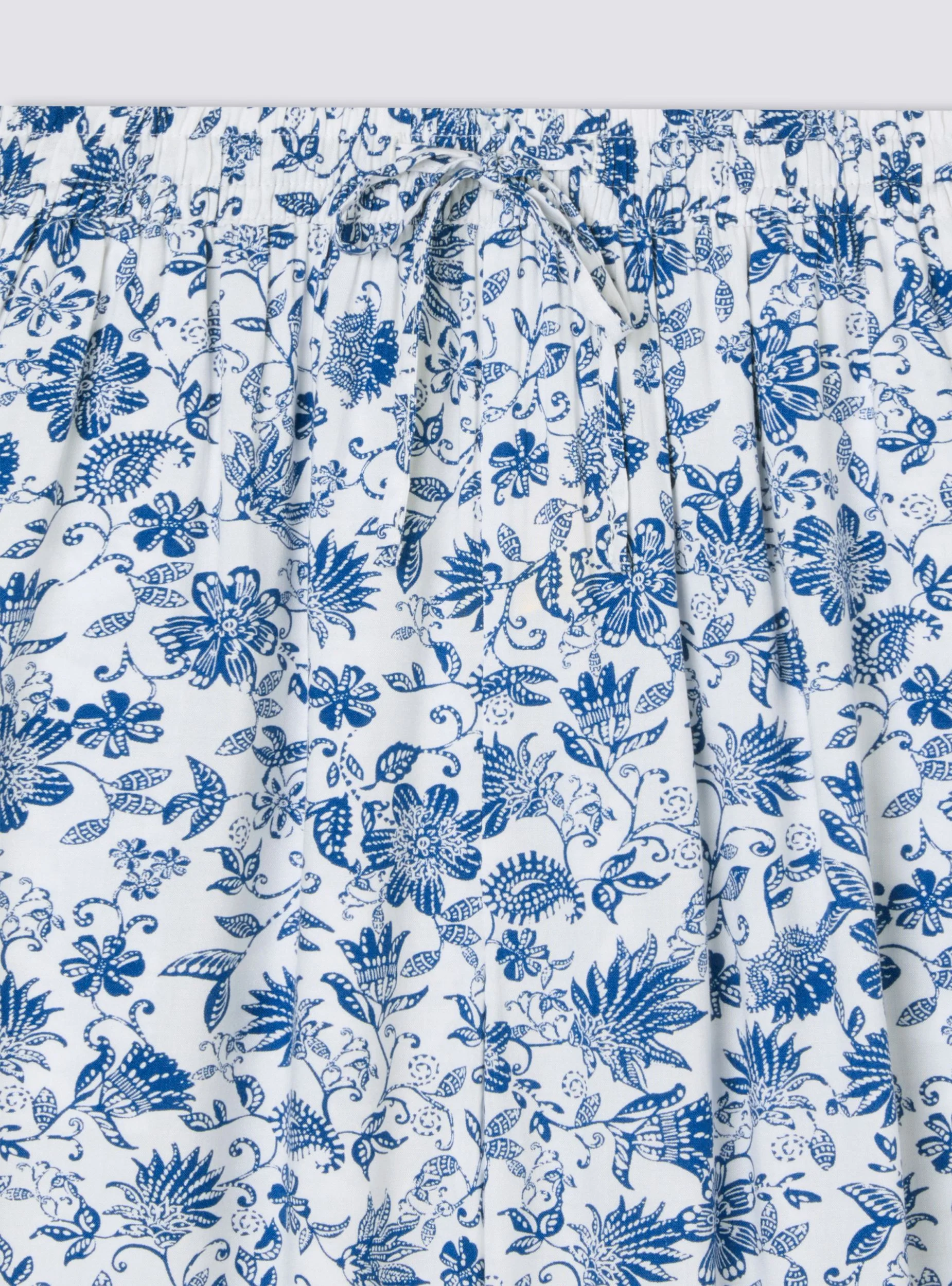 Pantaloni palazzo crop fantasia ramage - Image 6