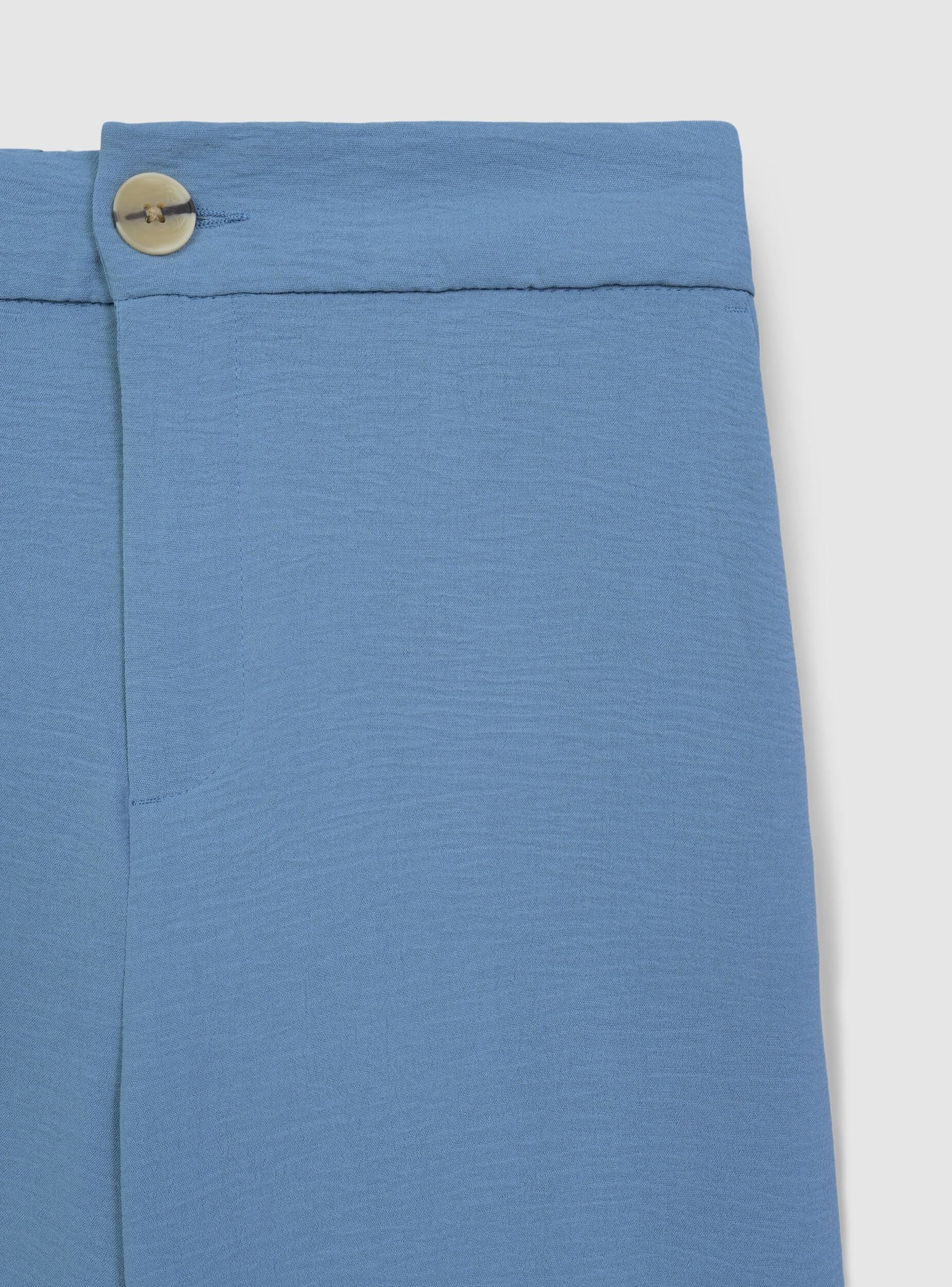 Pantaloni palazzo cropped tinta unita - Image 6