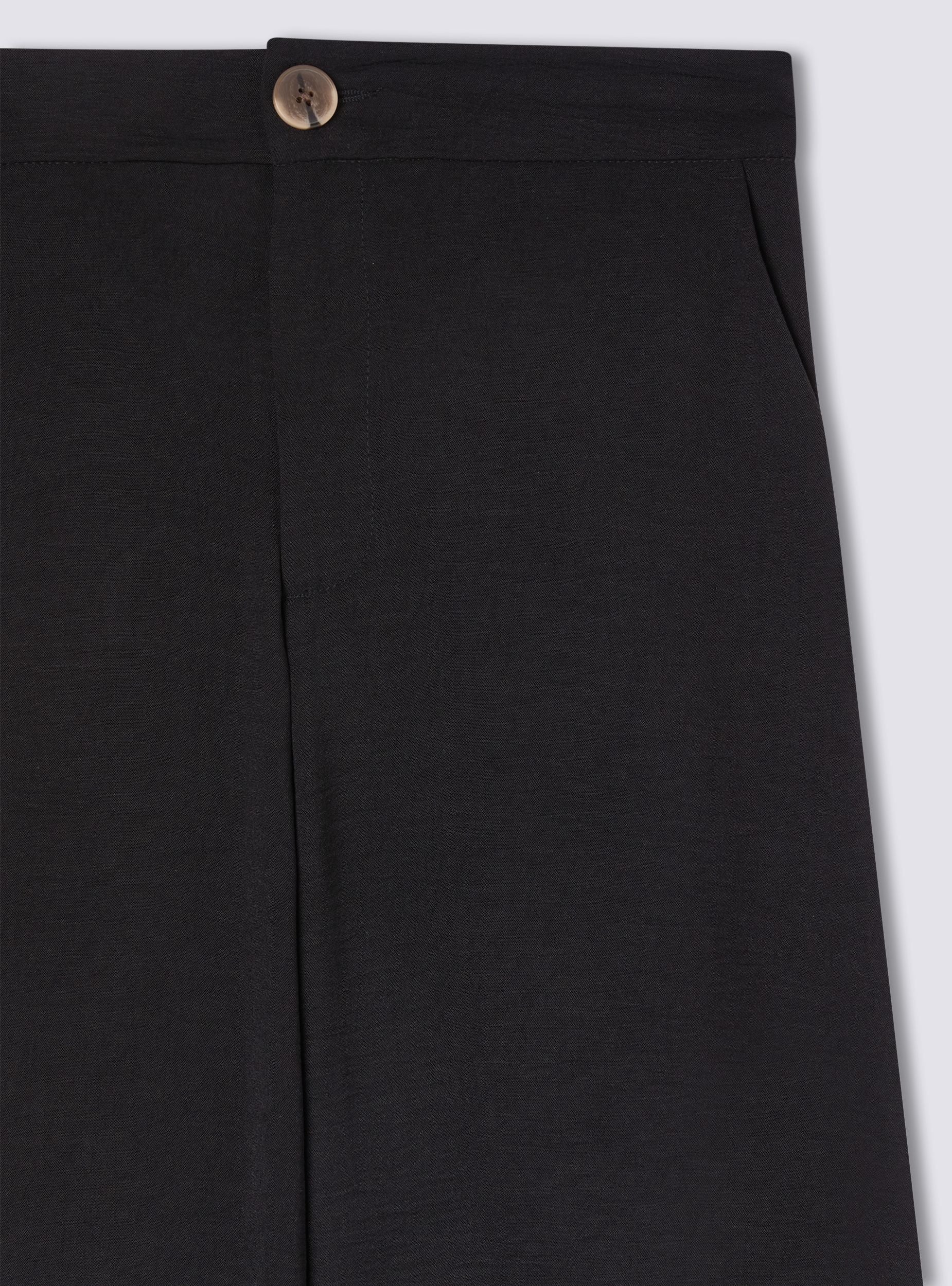 Pantaloni palazzo cropped tinta unita - Image 6