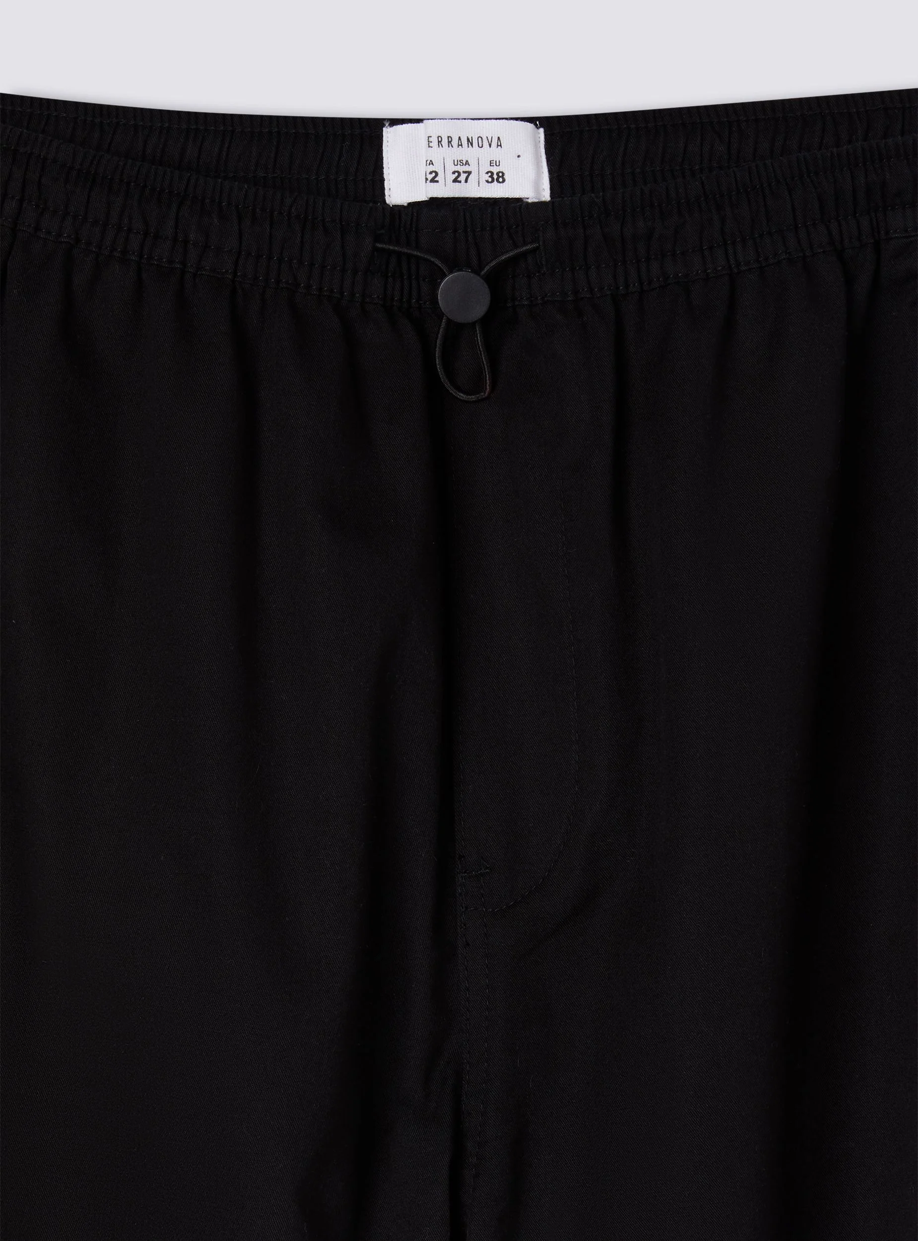 Pantaloni parachute tinta unita - Image 6