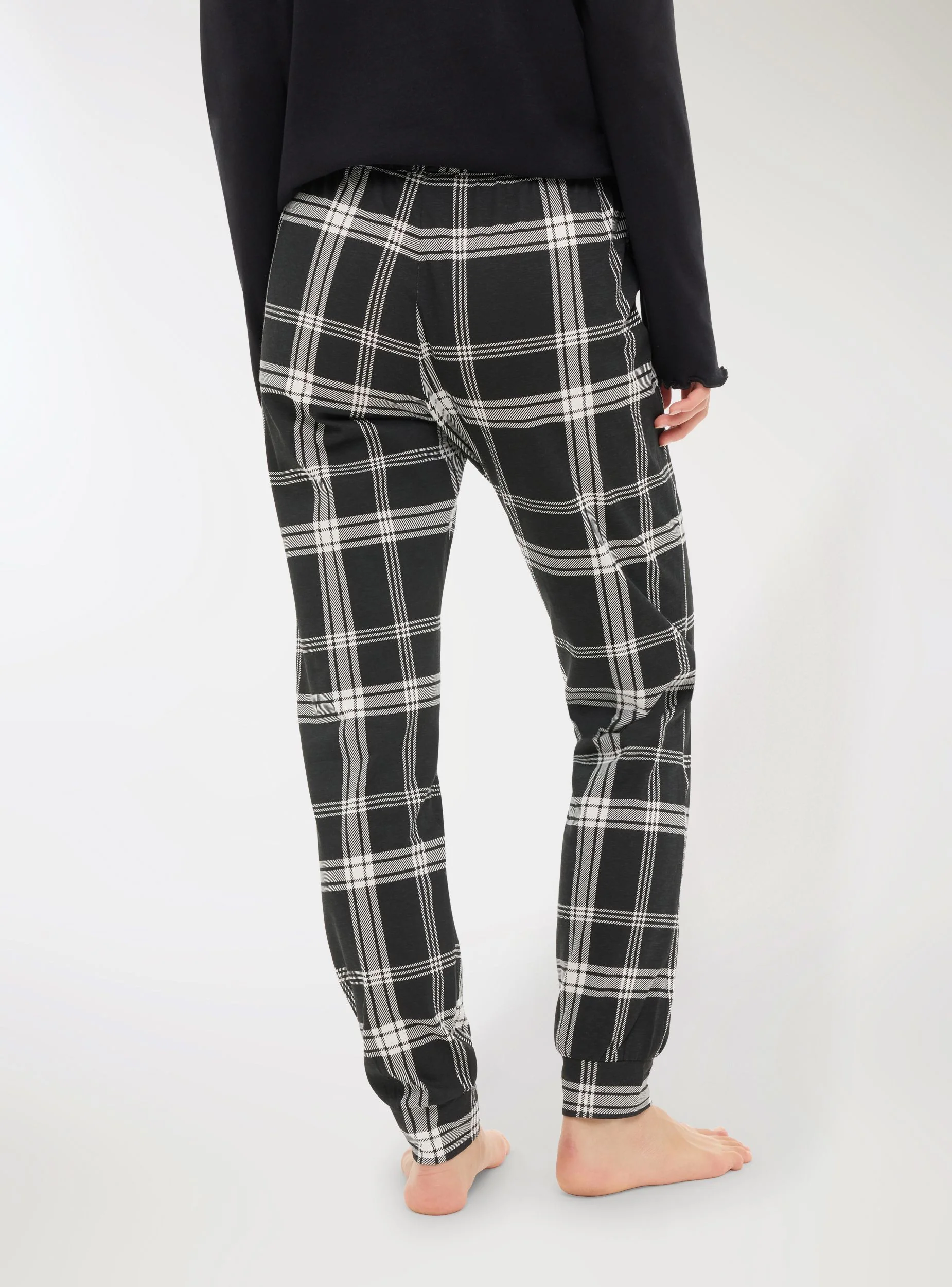 Pantaloni pigiama a quadri