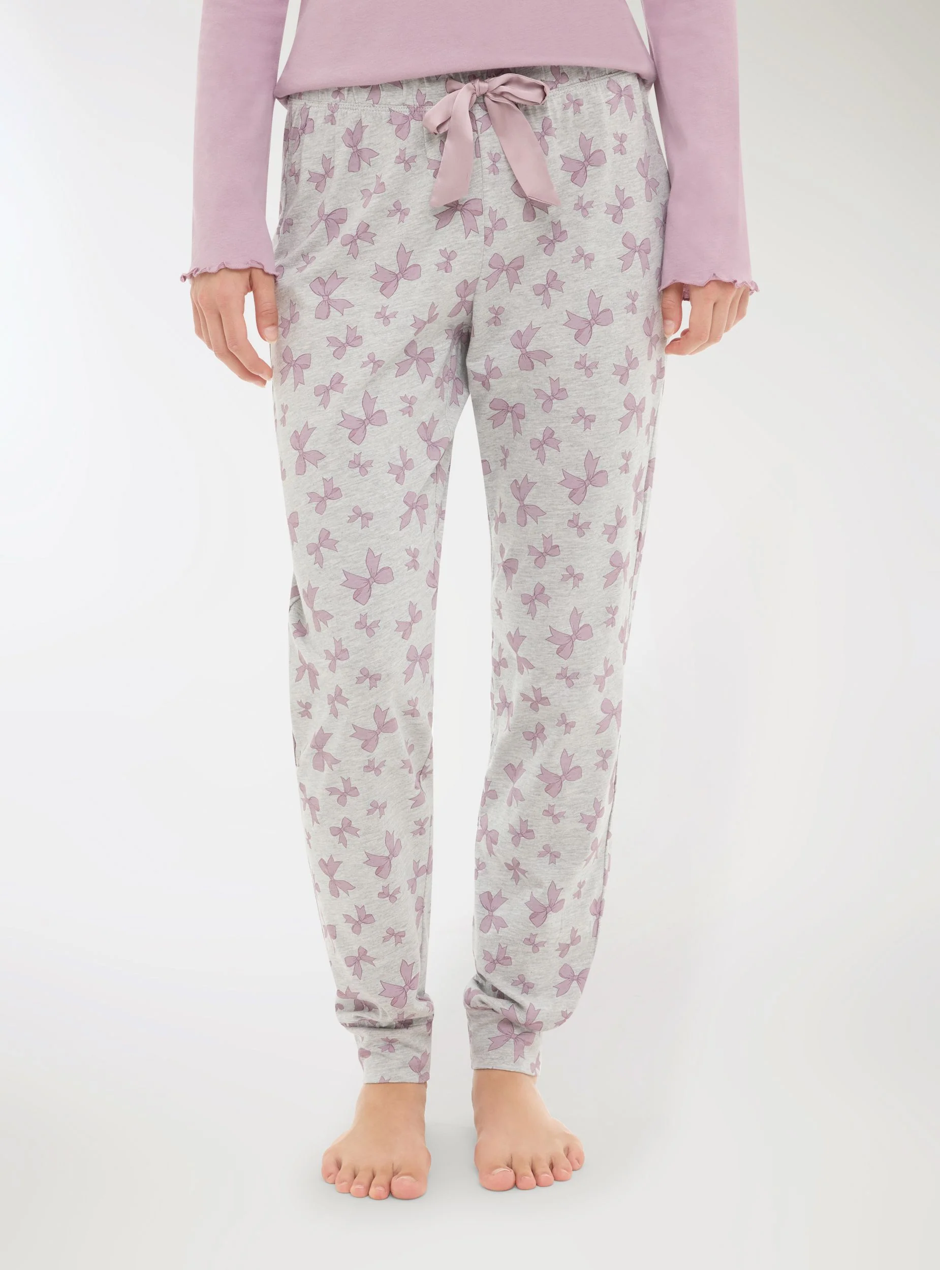 Pantaloni pigiama con fiocchi - Image 2