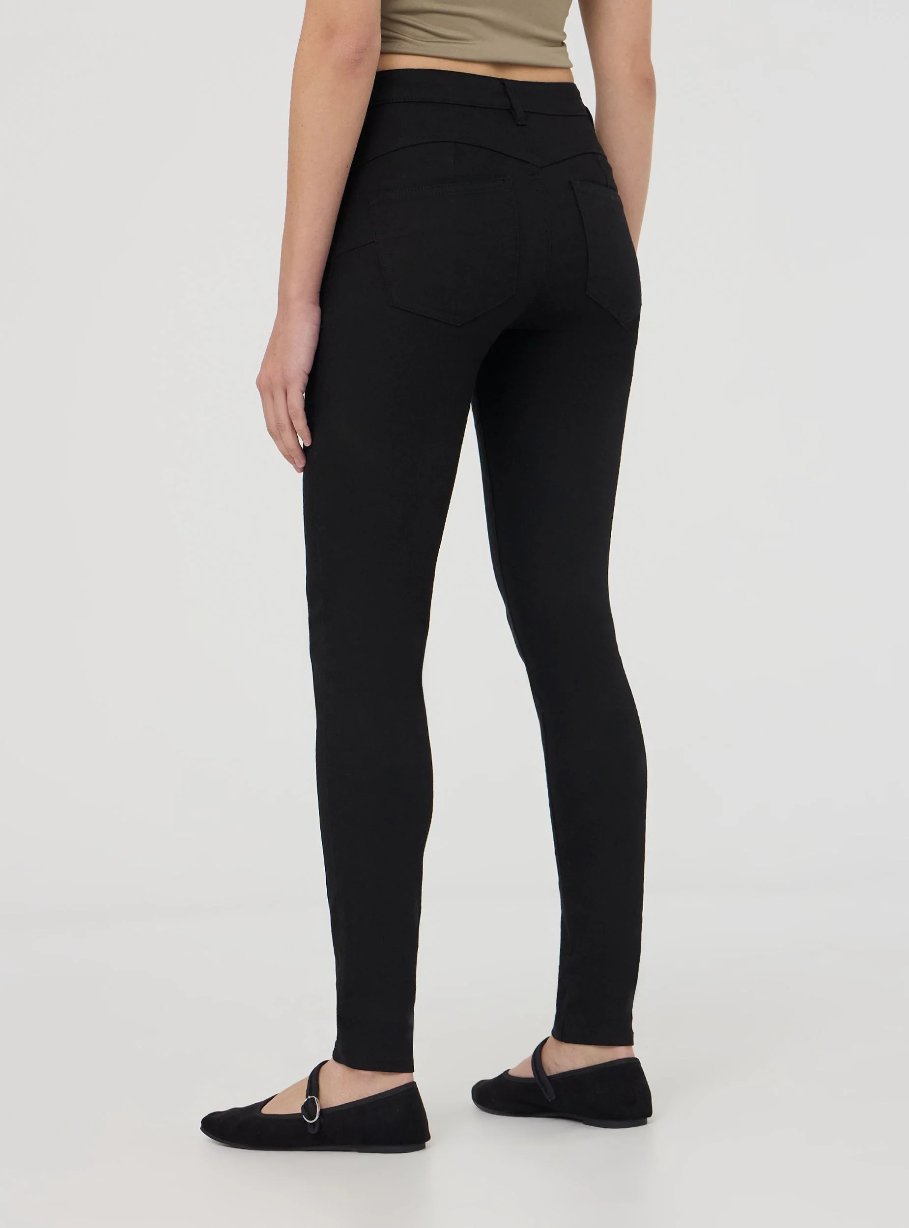 Pantaloni push-up cinque tasche - Image 2