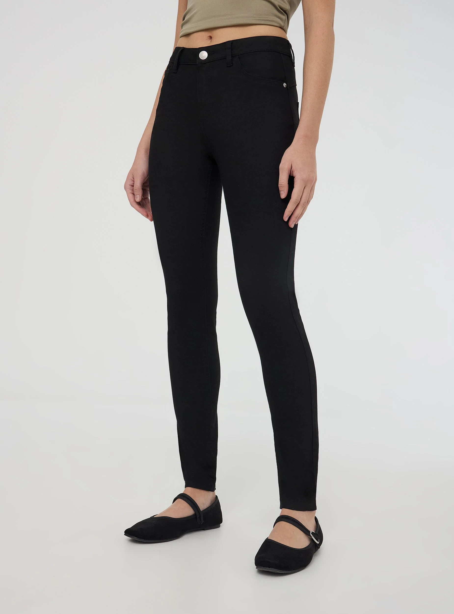 Pantaloni push-up cinque tasche - Image 3