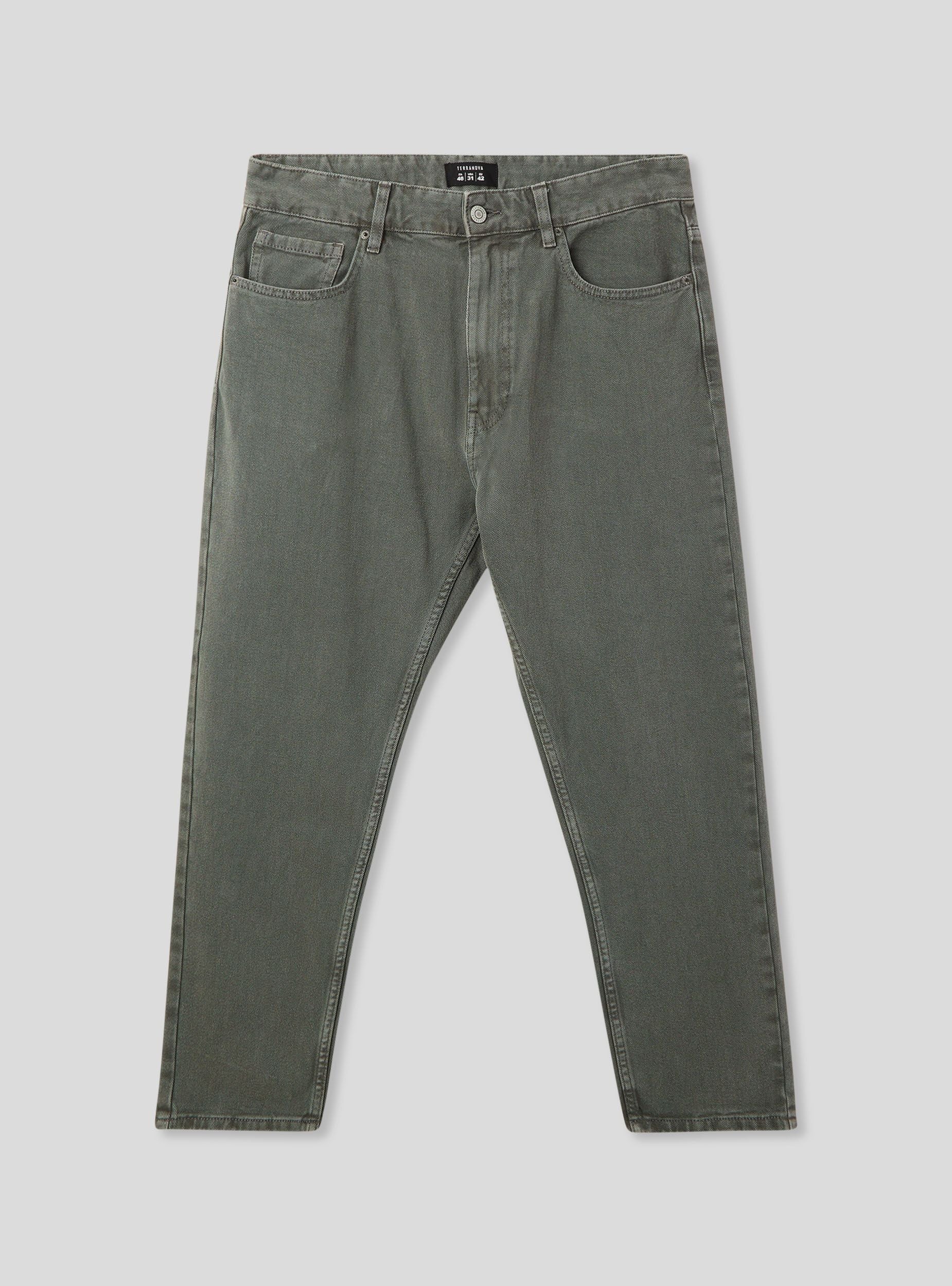 Pantaloni relaxed cinque tasche - Image 4