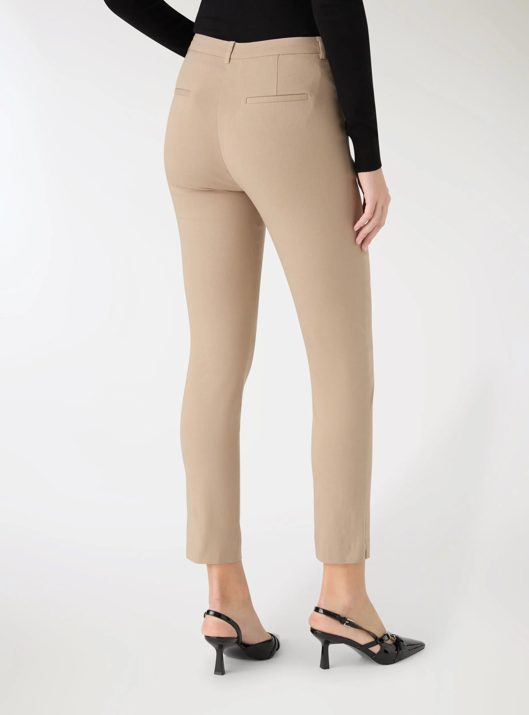 Pantaloni skinny con tasche alla francese - Image 2