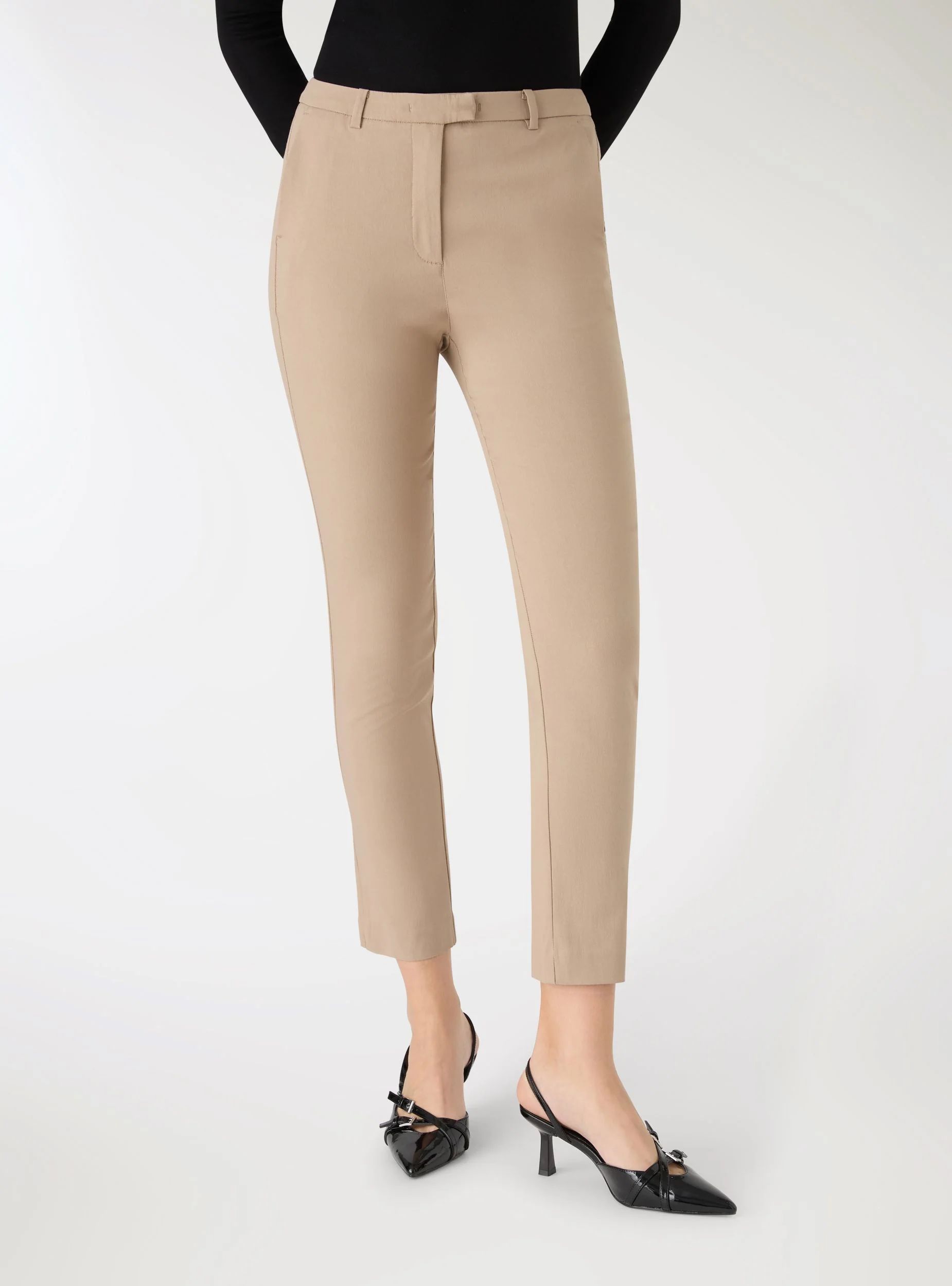 Pantaloni skinny con tasche alla francese - Image 3