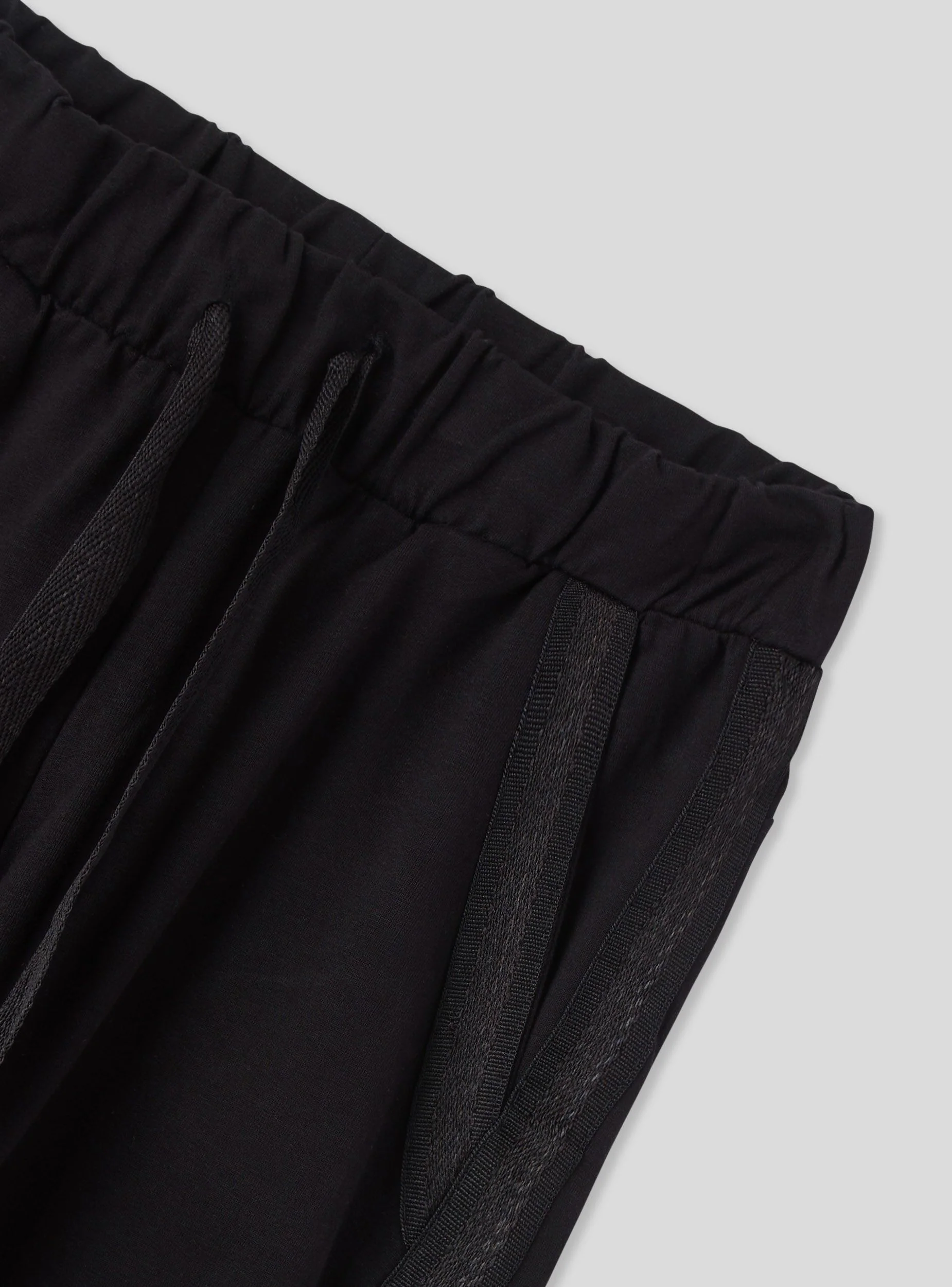 Pantaloni skinny effetto raso con banda laterale - Image 4