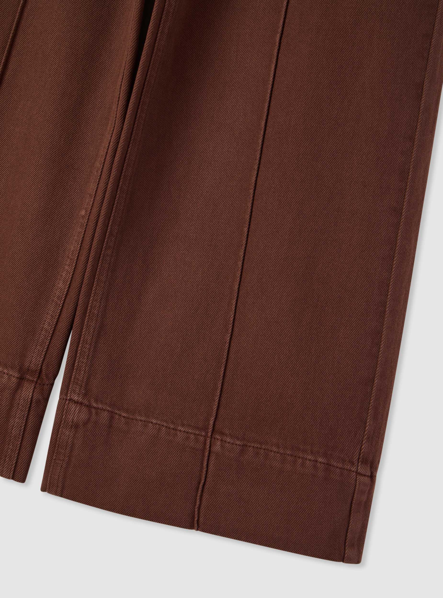 Pantaloni straight con nervature - Image 6
