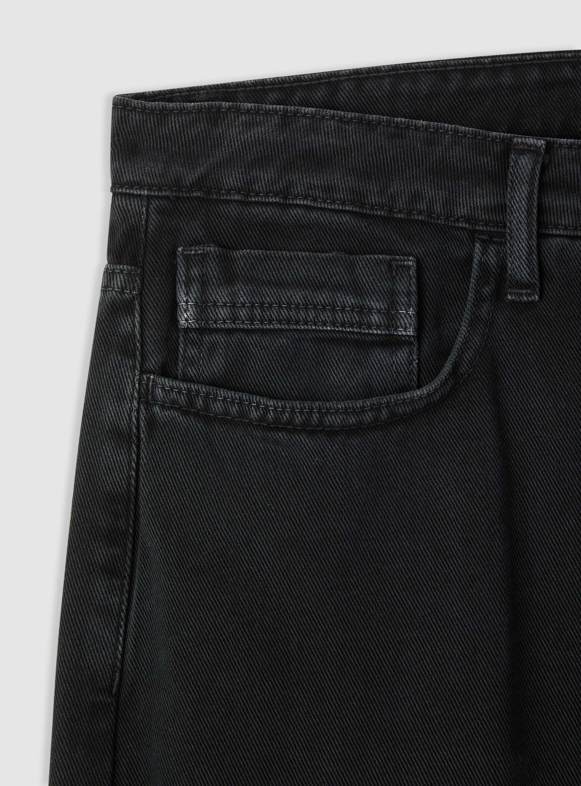 Pantaloni straight tinta unita - Image 6