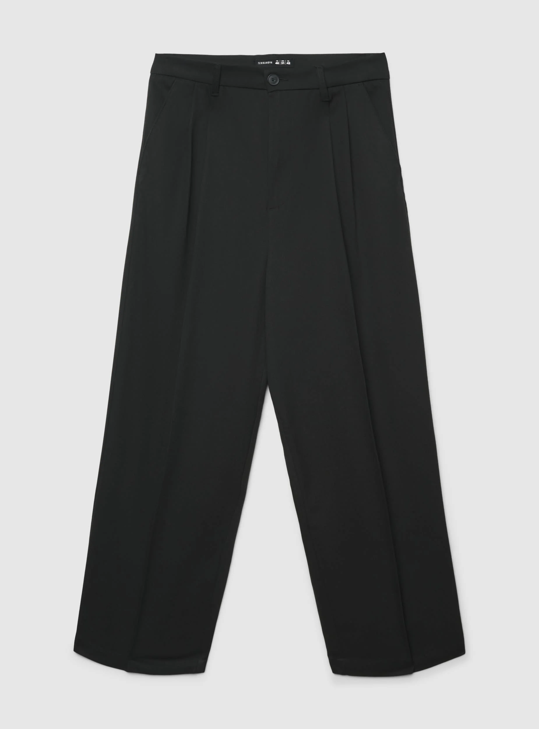 Pantaloni superbaggy tinta unita - Image 5