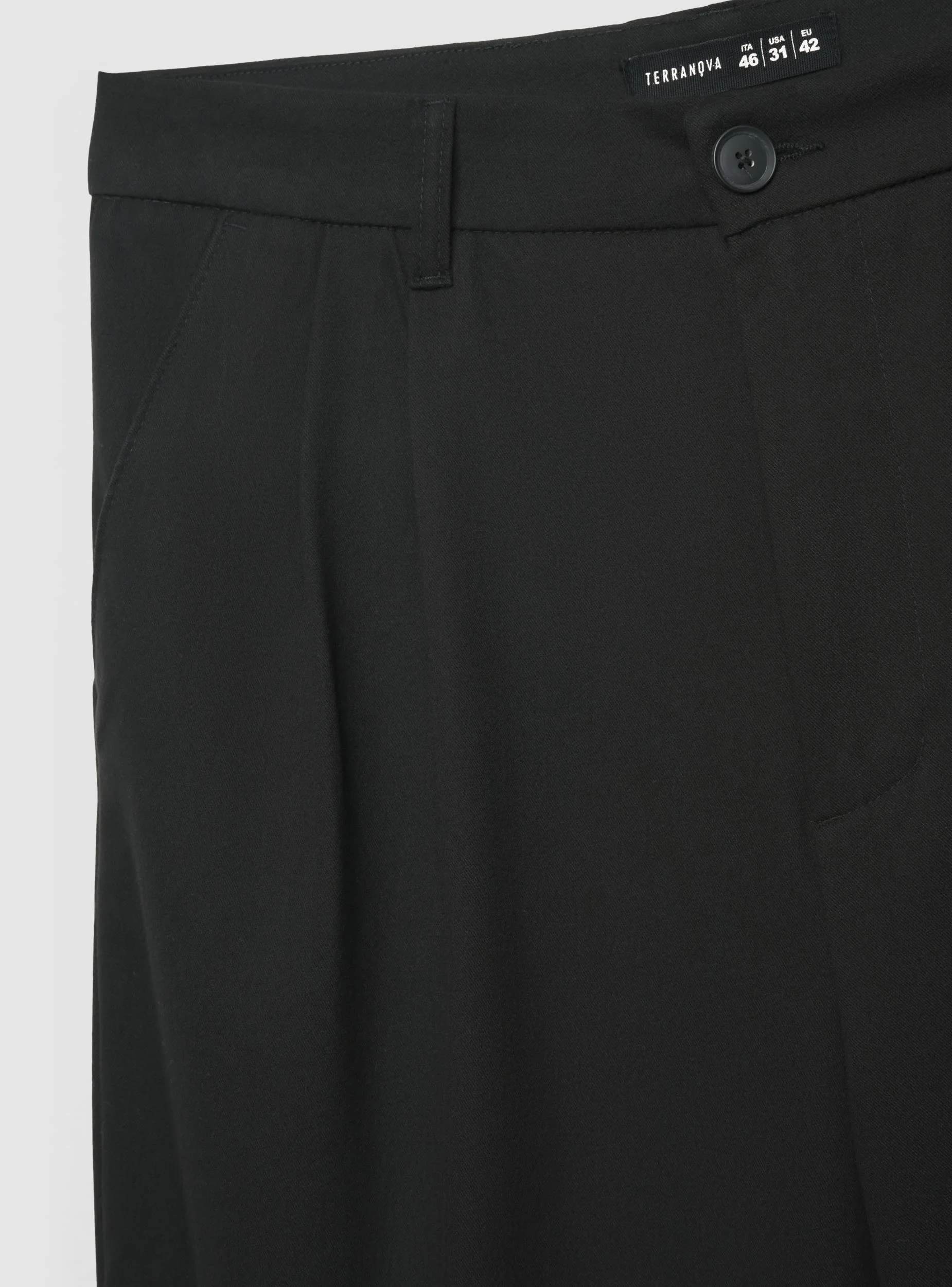 Pantaloni superbaggy tinta unita - Image 7