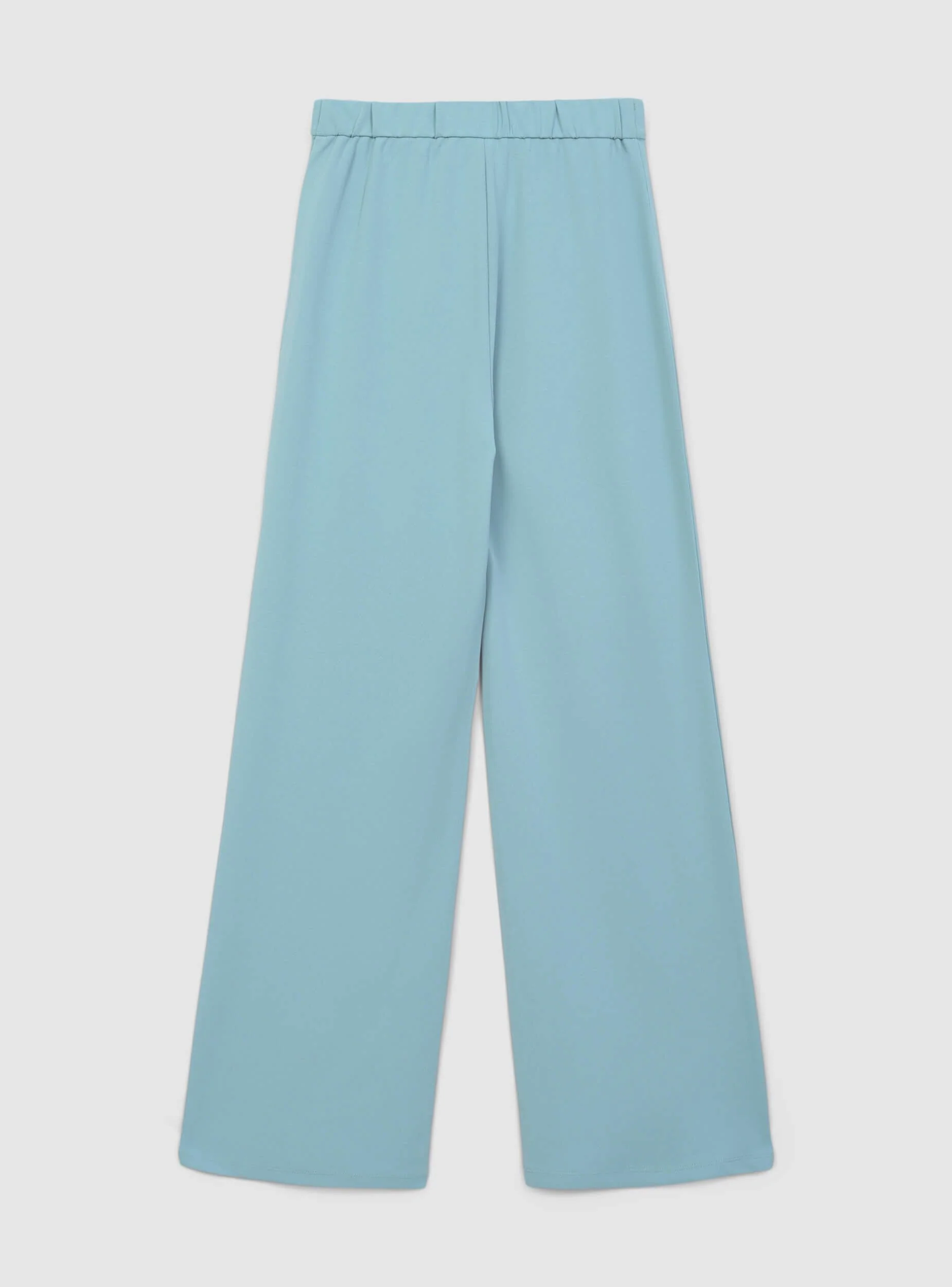 Pantaloni tinta unita wide leg - Image 4