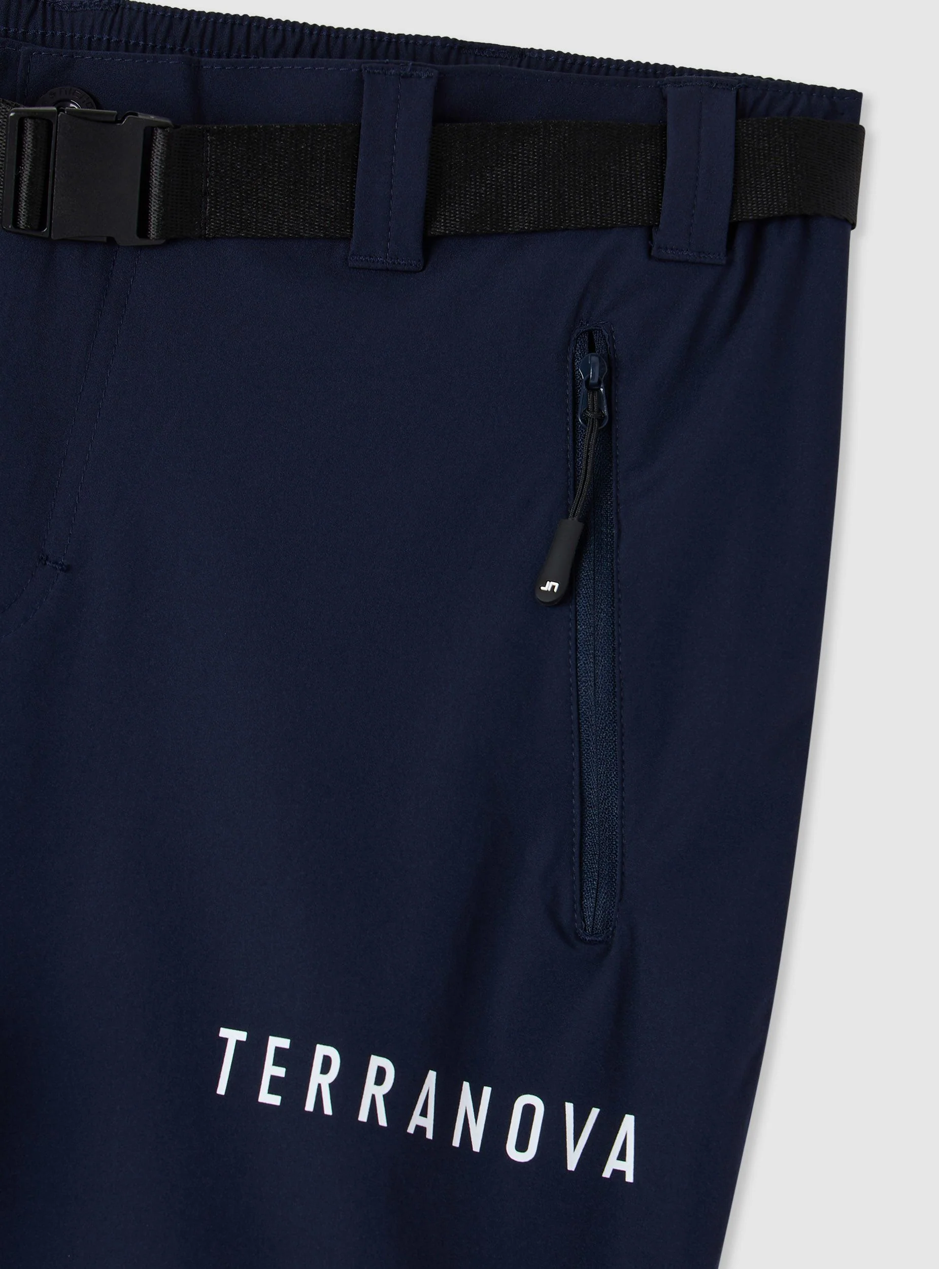 Pantaloni trekking convertibili con cintura e tasche zip - Image 3
