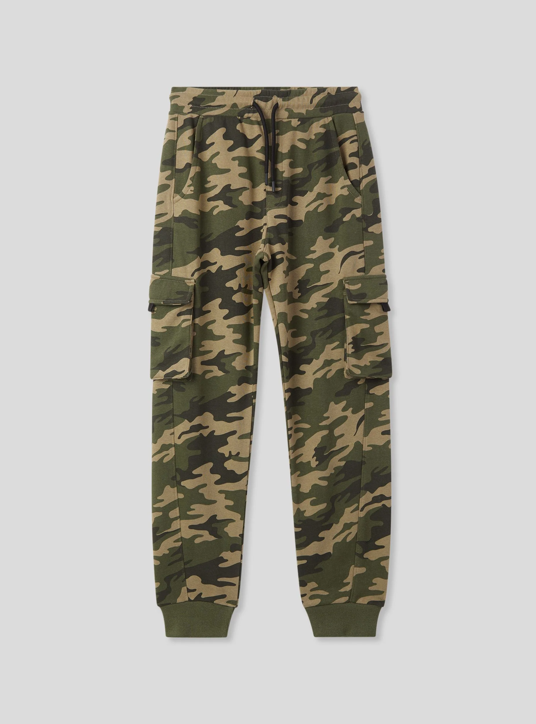 Pantaloni tuta cargo mimetici - Image 4