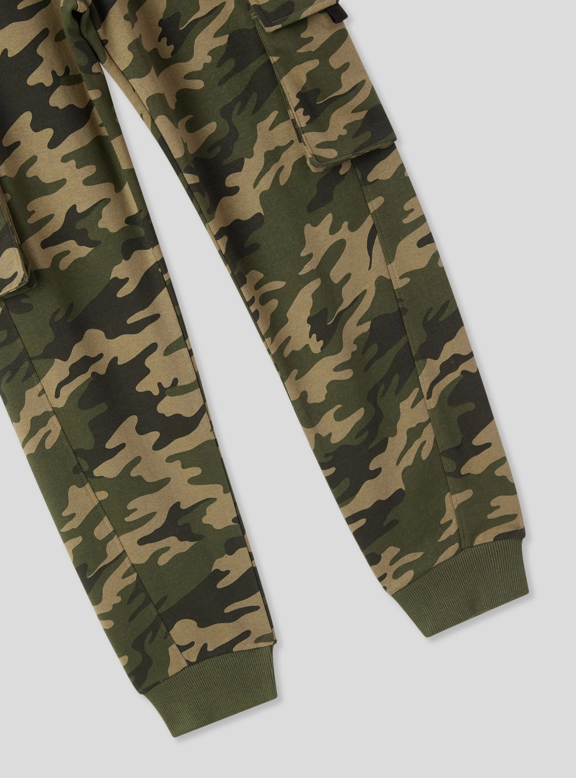 Pantaloni tuta cargo mimetici - Image 5
