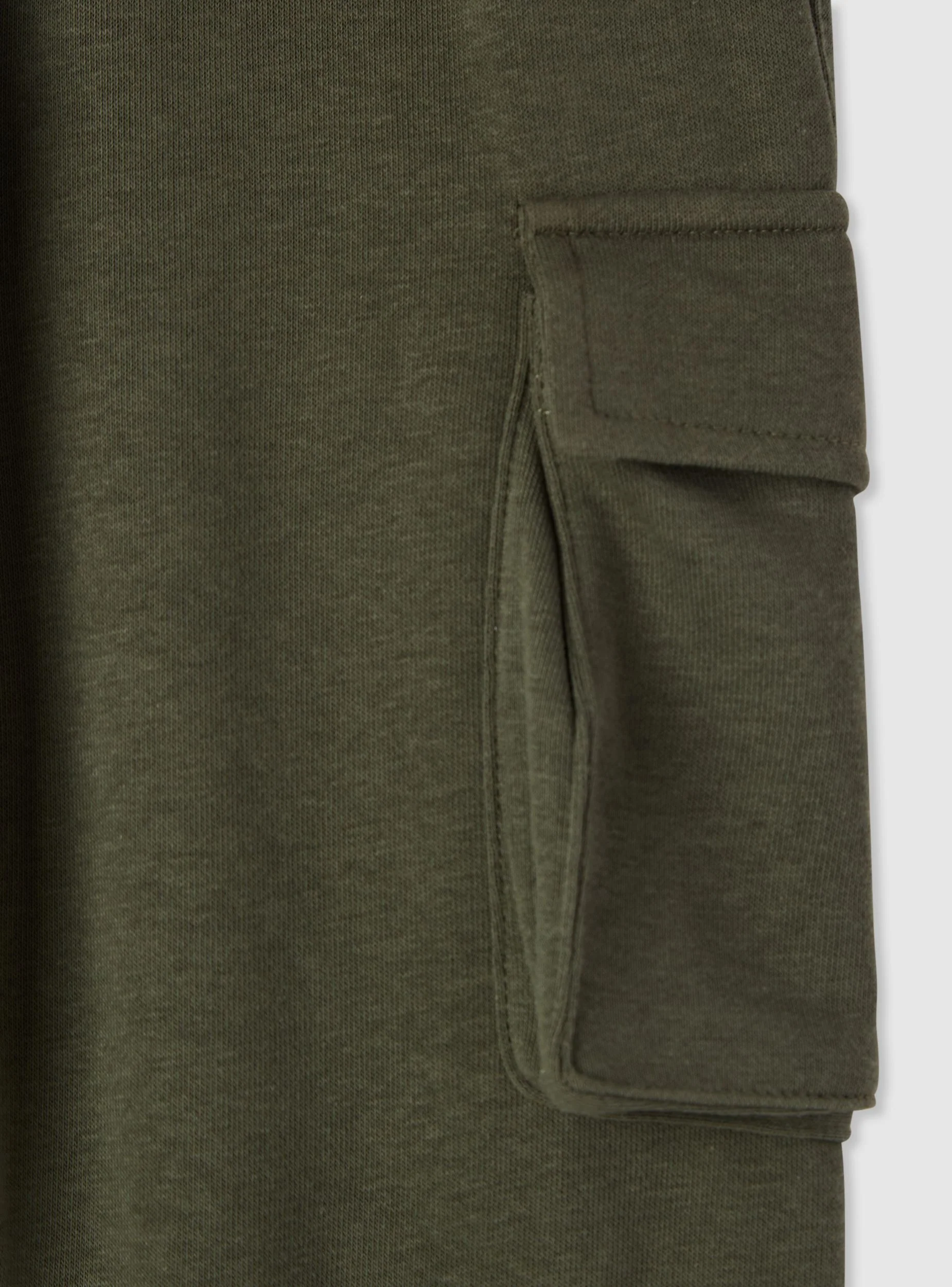 Pantaloni tuta cargo tinta unita - Image 6