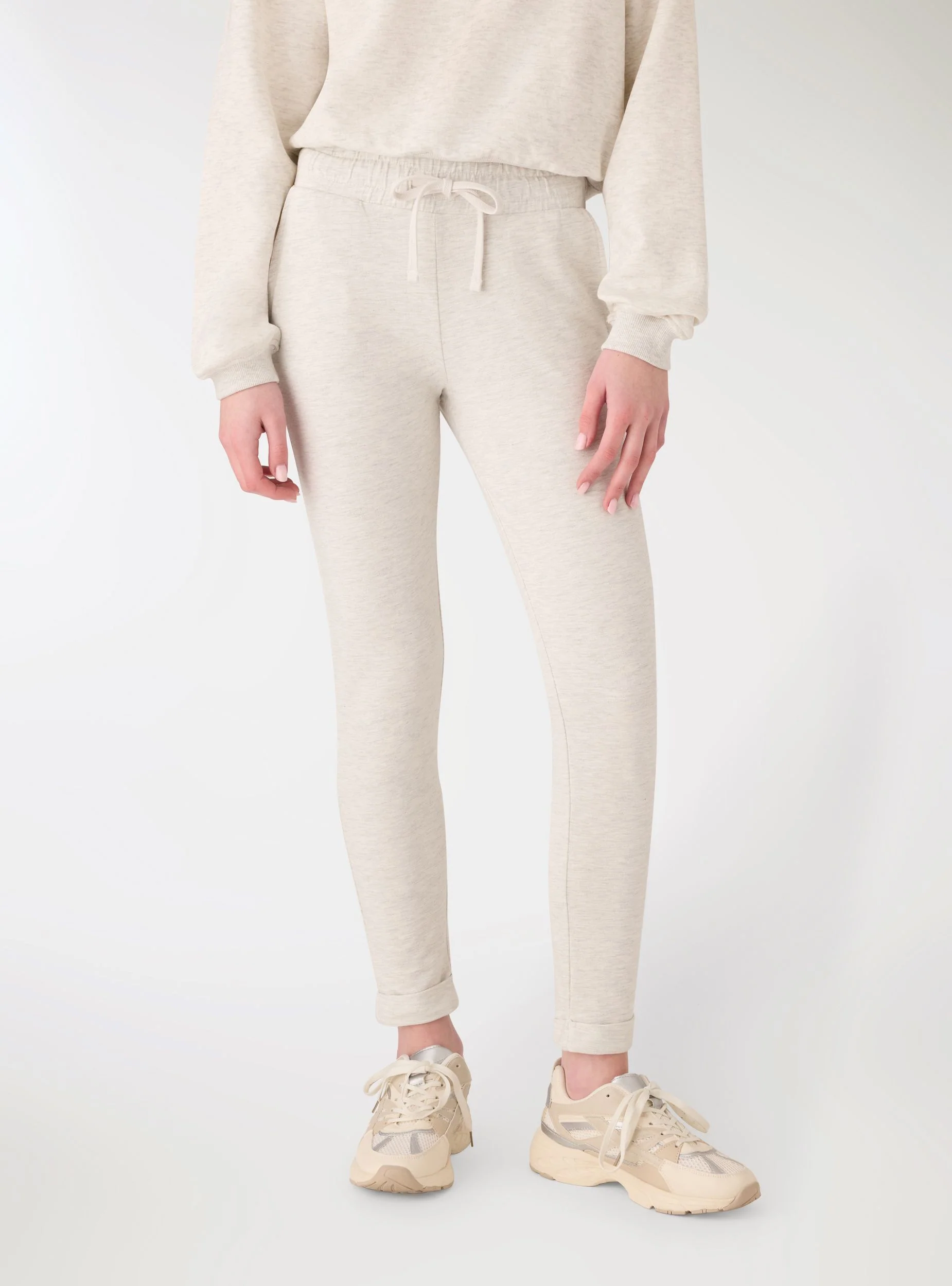 Pantaloni tuta chino a tinta unita - Image 2