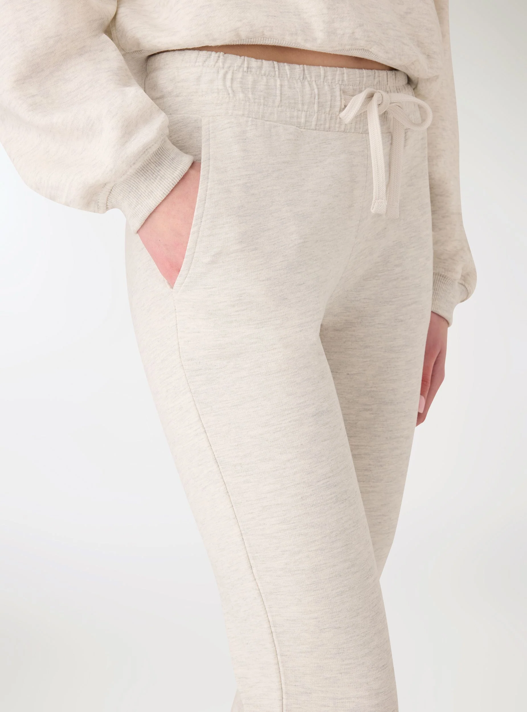 Pantaloni tuta chino a tinta unita - Image 4