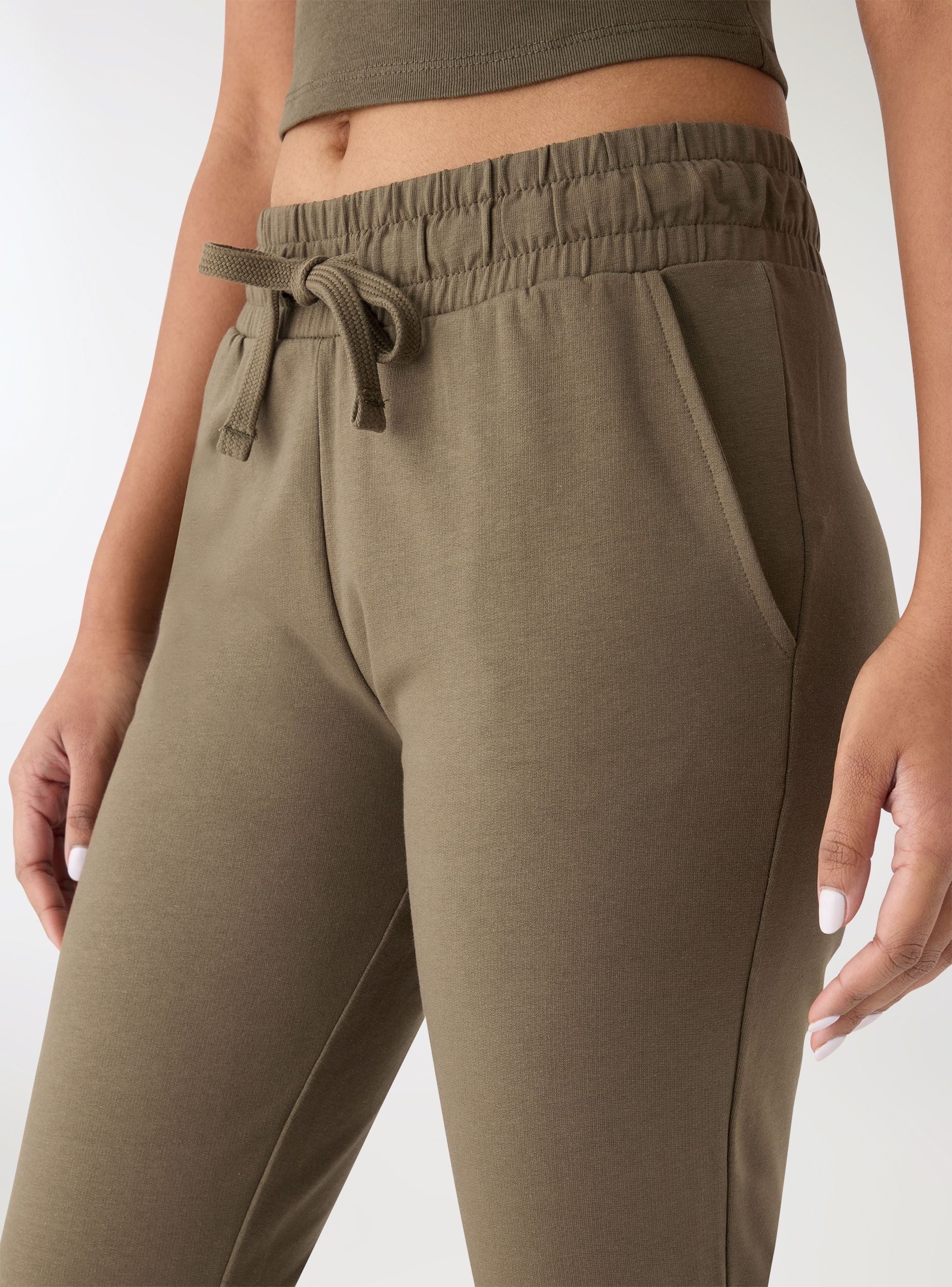Pantaloni tuta chino a tinta unita - Image 4