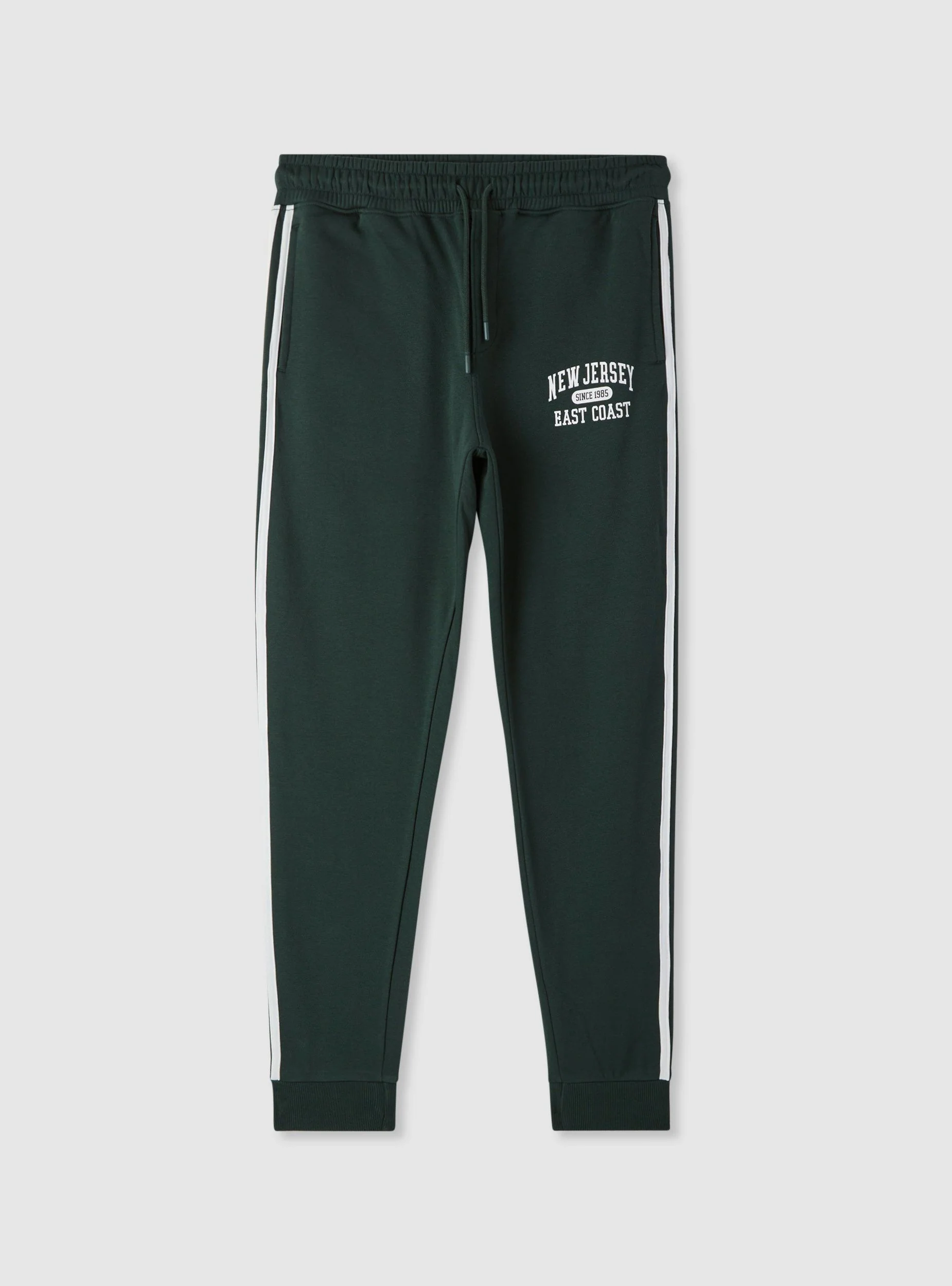 Pantaloni tuta con bande laterali - Image 5