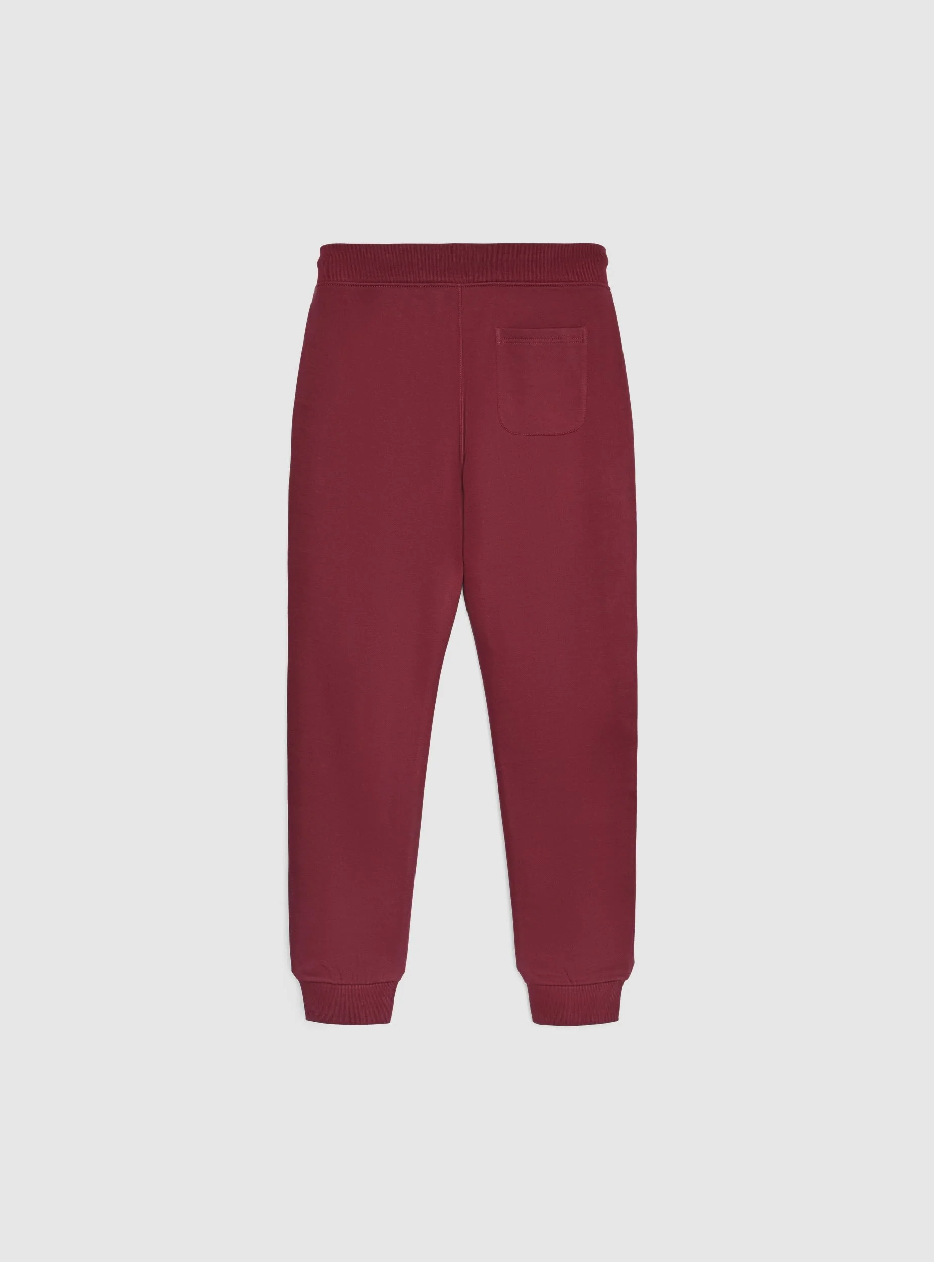 Pantaloni tuta con coulisse tinta unita - Image 5