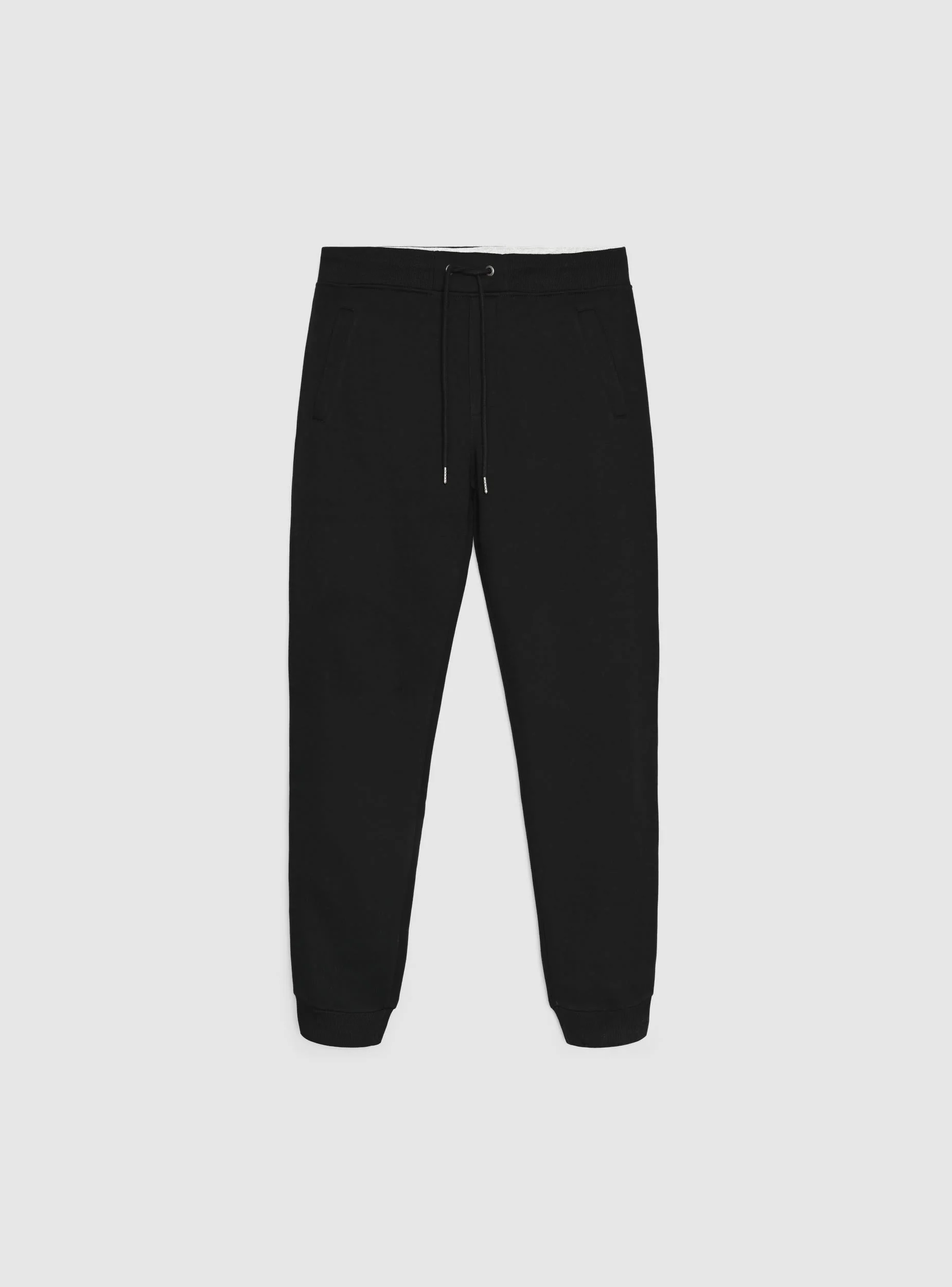 Pantaloni tuta con coulisse tinta unita - Image 5